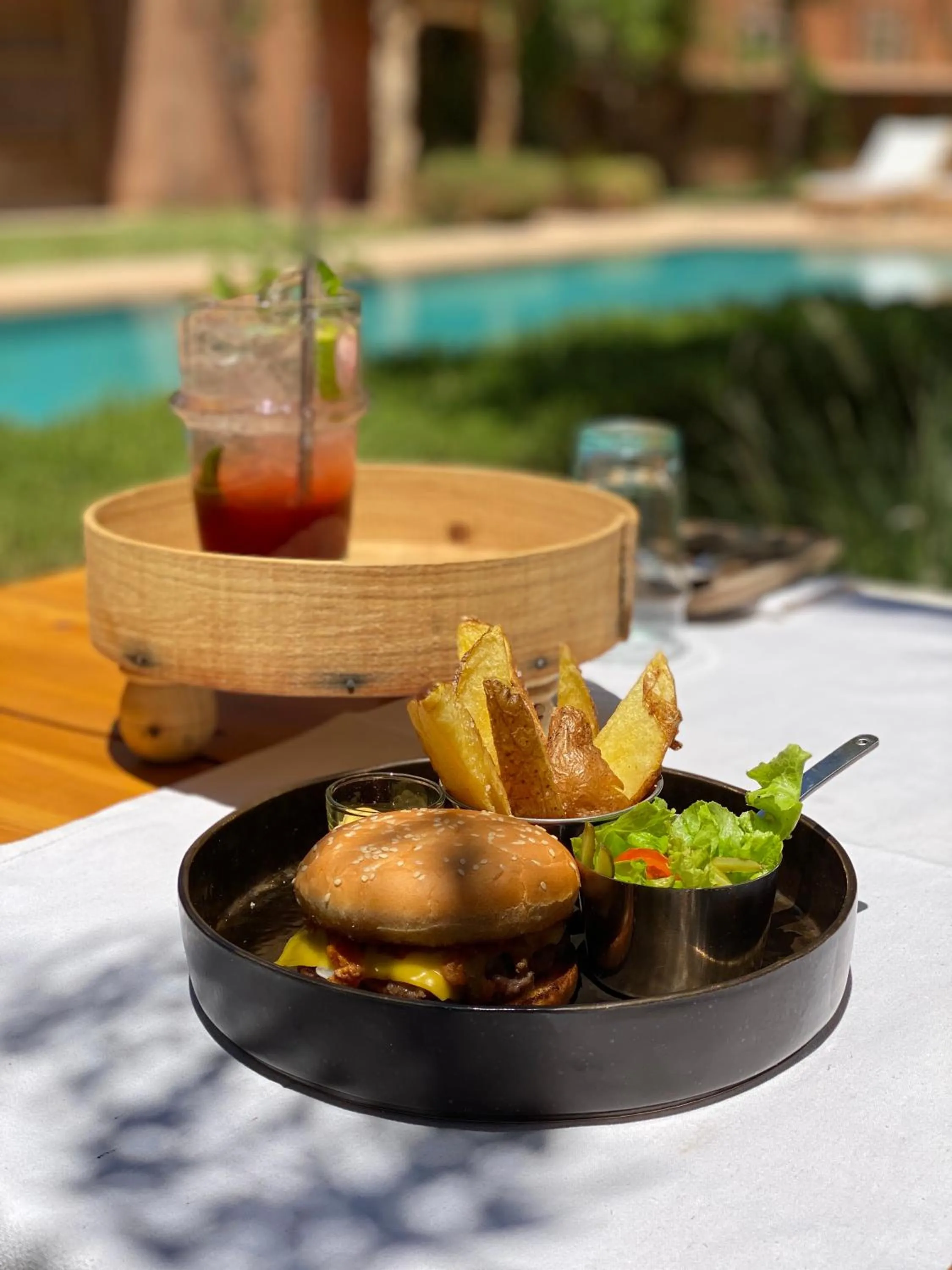 Food and drinks in Kasbah Tamsna