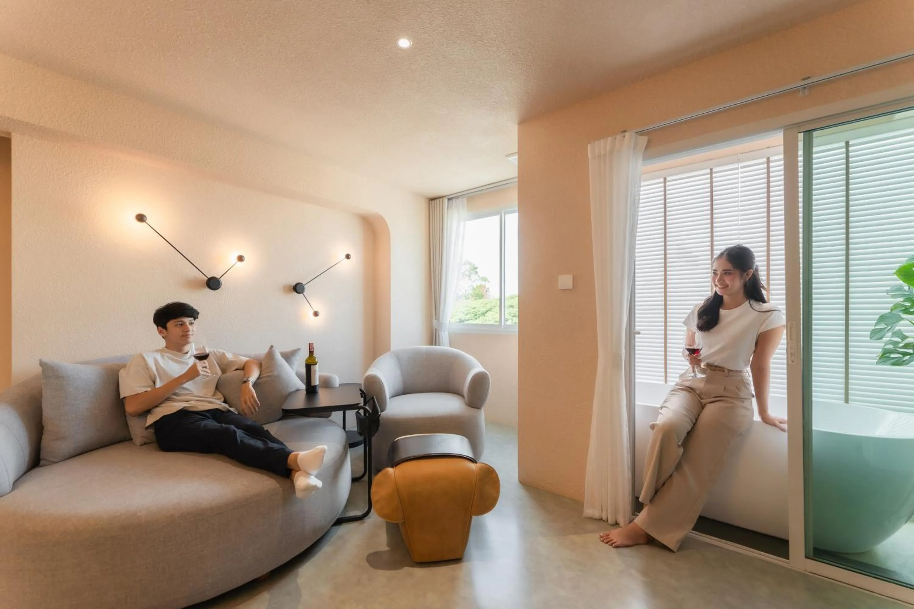 Living room in Mai Hotel Chiang Mai ใหม่โฮเทล เชียงใหม่