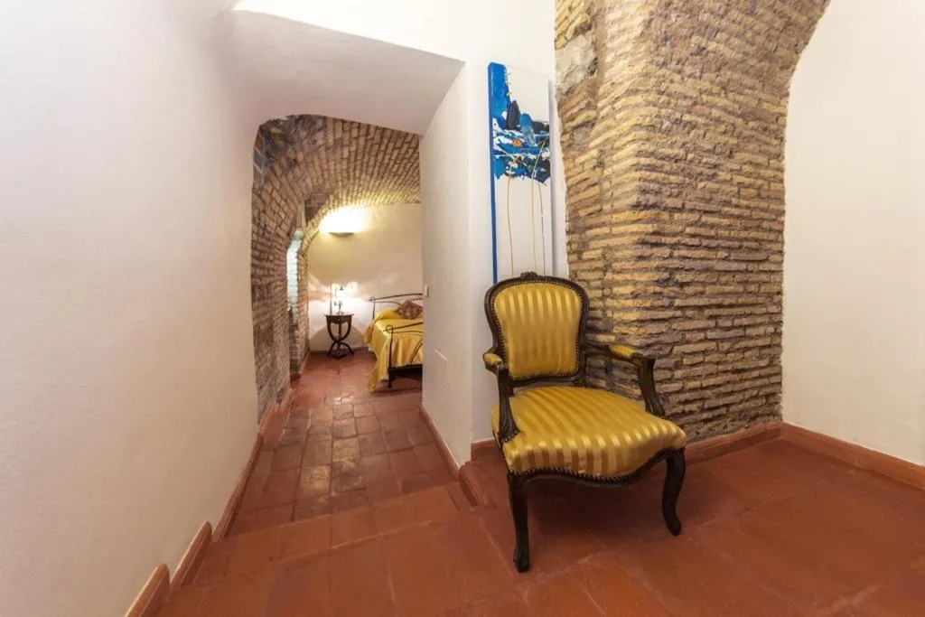 Seating area in Rifugio degli Artisti B&B