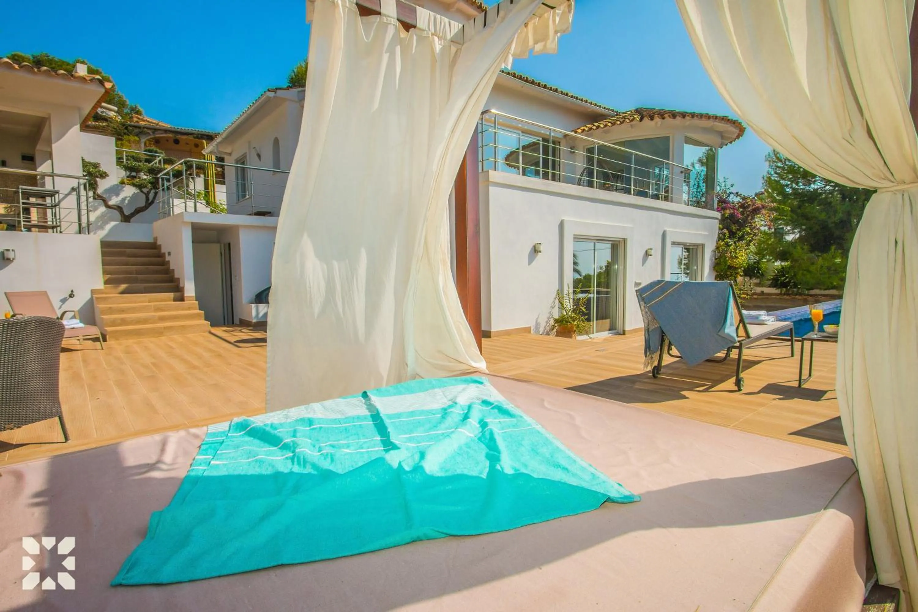 Property building in Villa La Casa Blanca by Abahana Villas