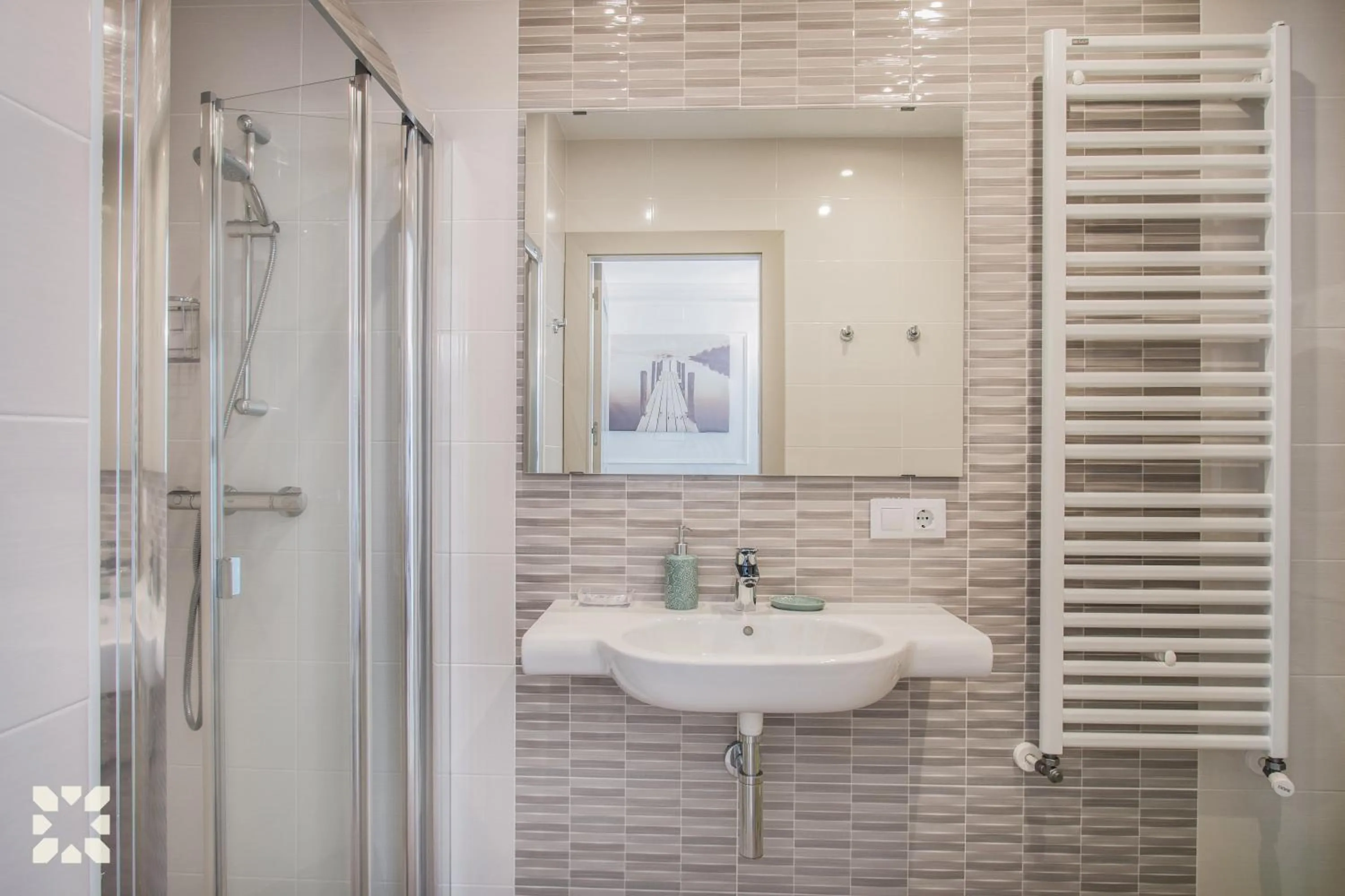 Shower in Villa La Casa Blanca by Abahana Villas