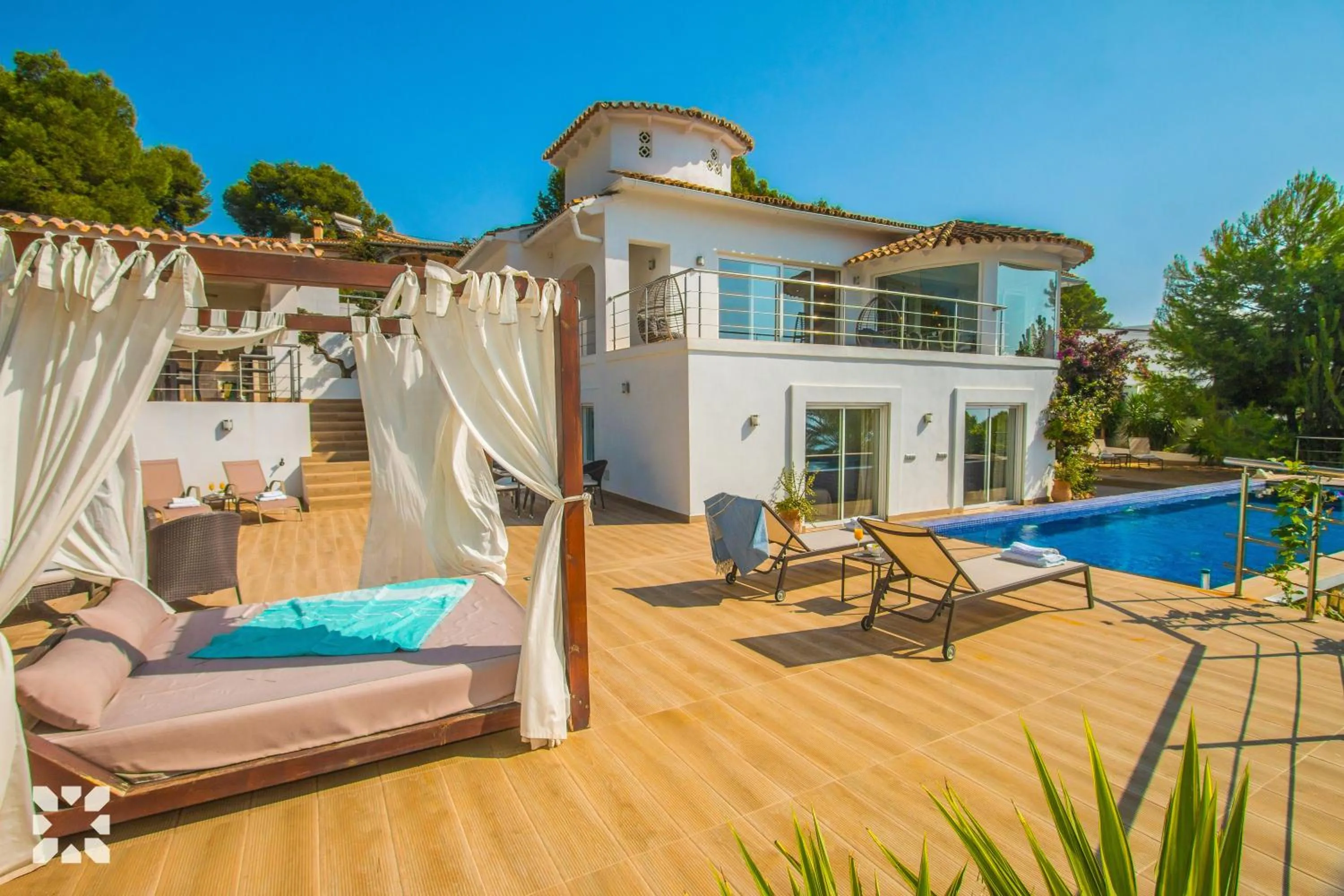 Property building in Villa La Casa Blanca by Abahana Villas