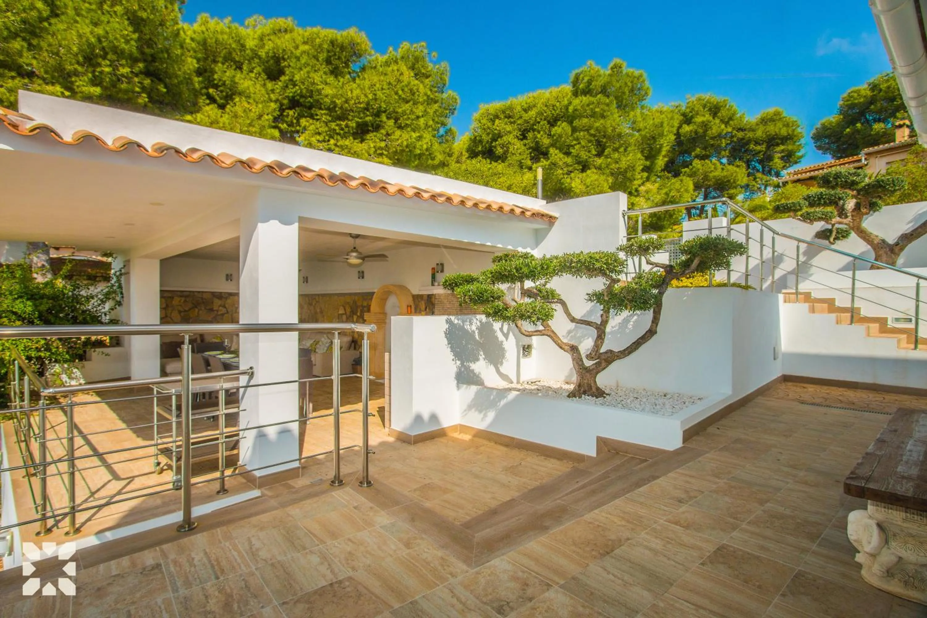 Property building in Villa La Casa Blanca by Abahana Villas
