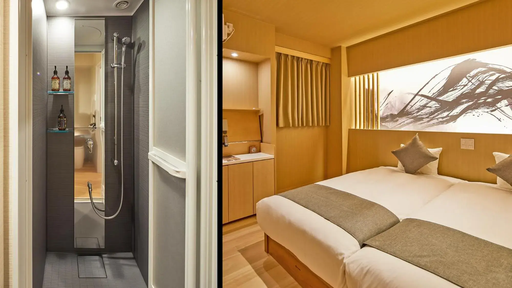 Photo of the whole room, Bed in Stay SAKURA Tokyo Shinjuku Hyakukura Photo of the whole room, Bed in Stay SAKURA Tokyo Shinjuku Hyakukura