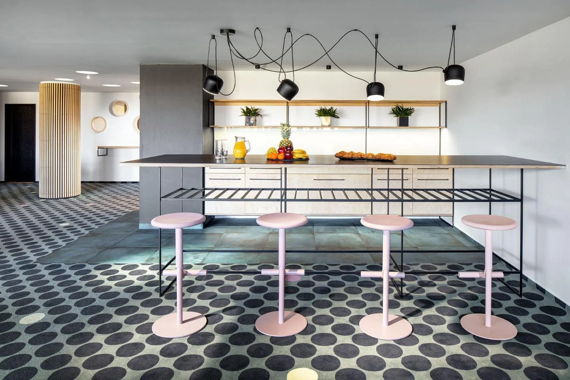 Lounge or bar in B&B Chuchle Arena Praha