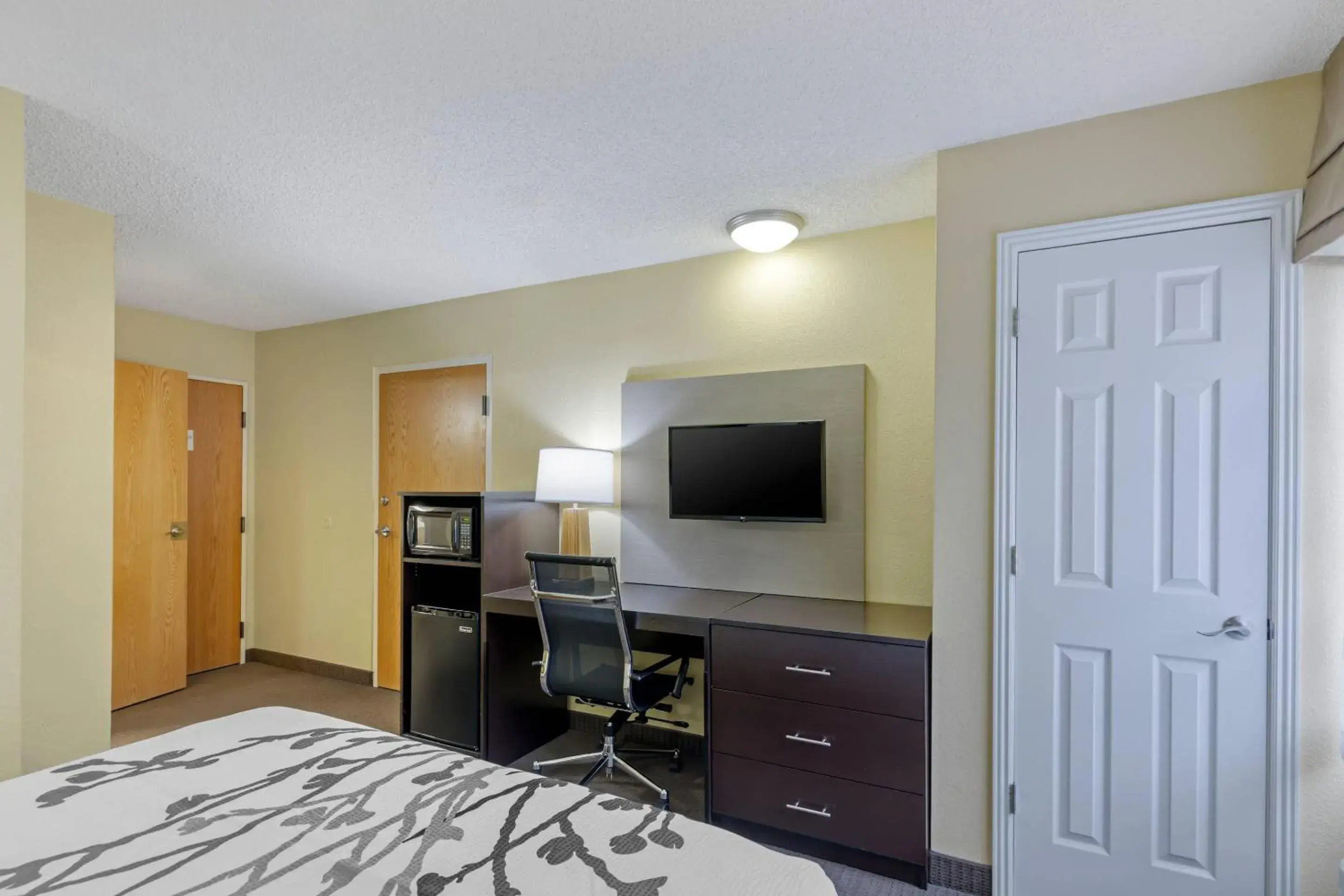 TV and multimedia, Bed in Sleep Inn Denver Tech Center TV and multimedia, Bed in Sleep Inn Denver Tech Center