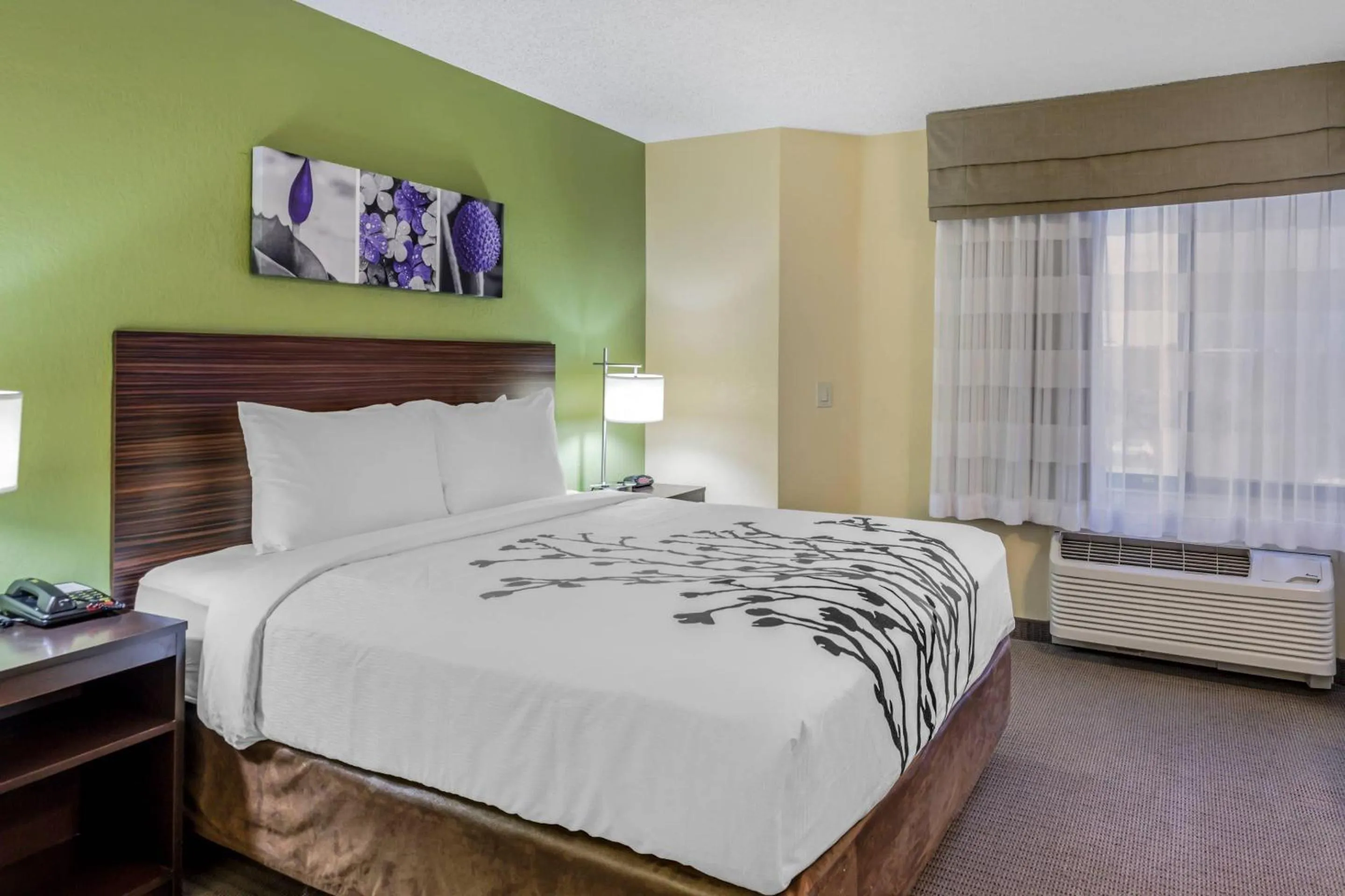 Bed in Sleep Inn Denver Tech Center