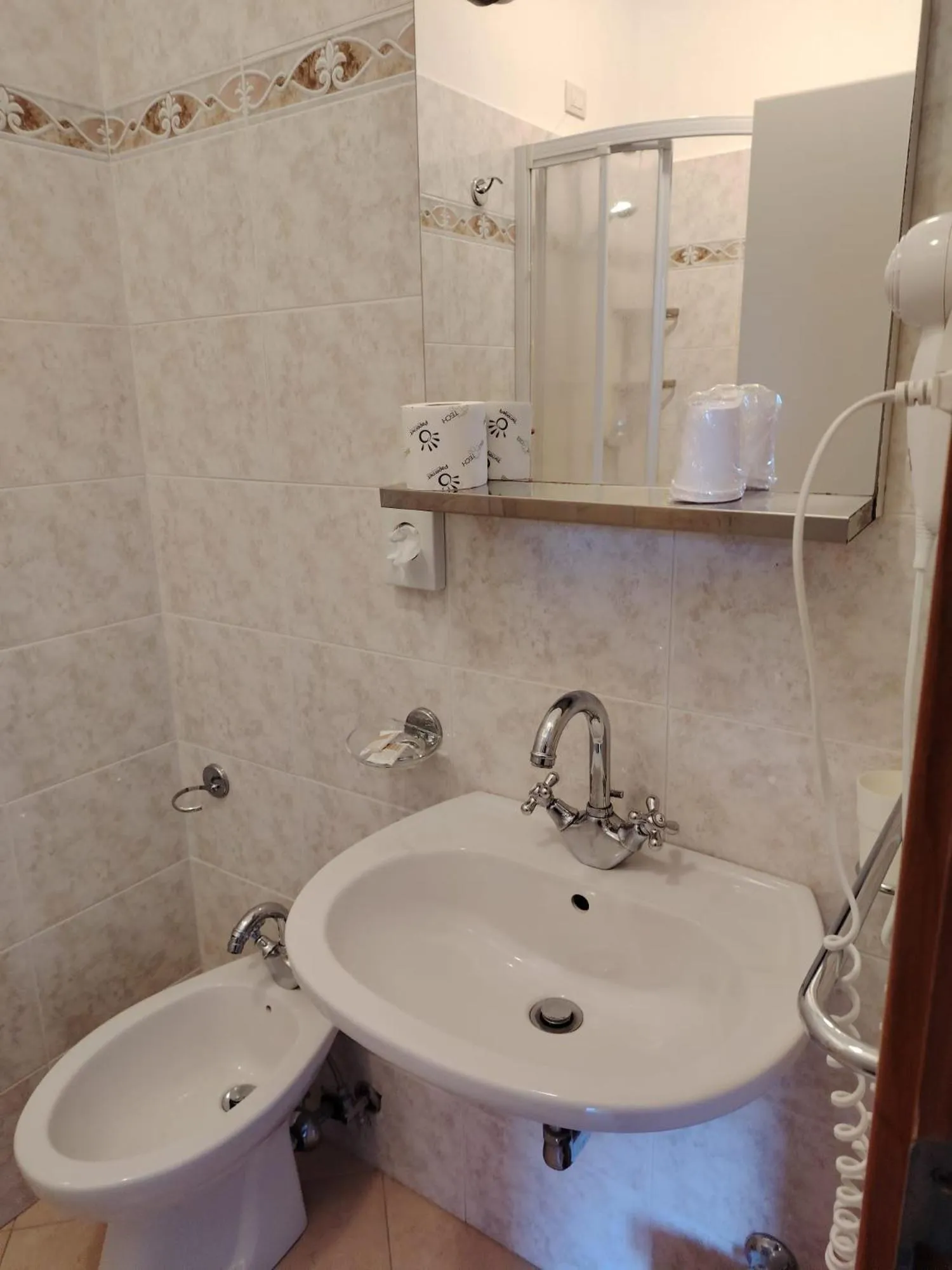 Bathroom in Hotel Silvia Framura - Cinque Terre