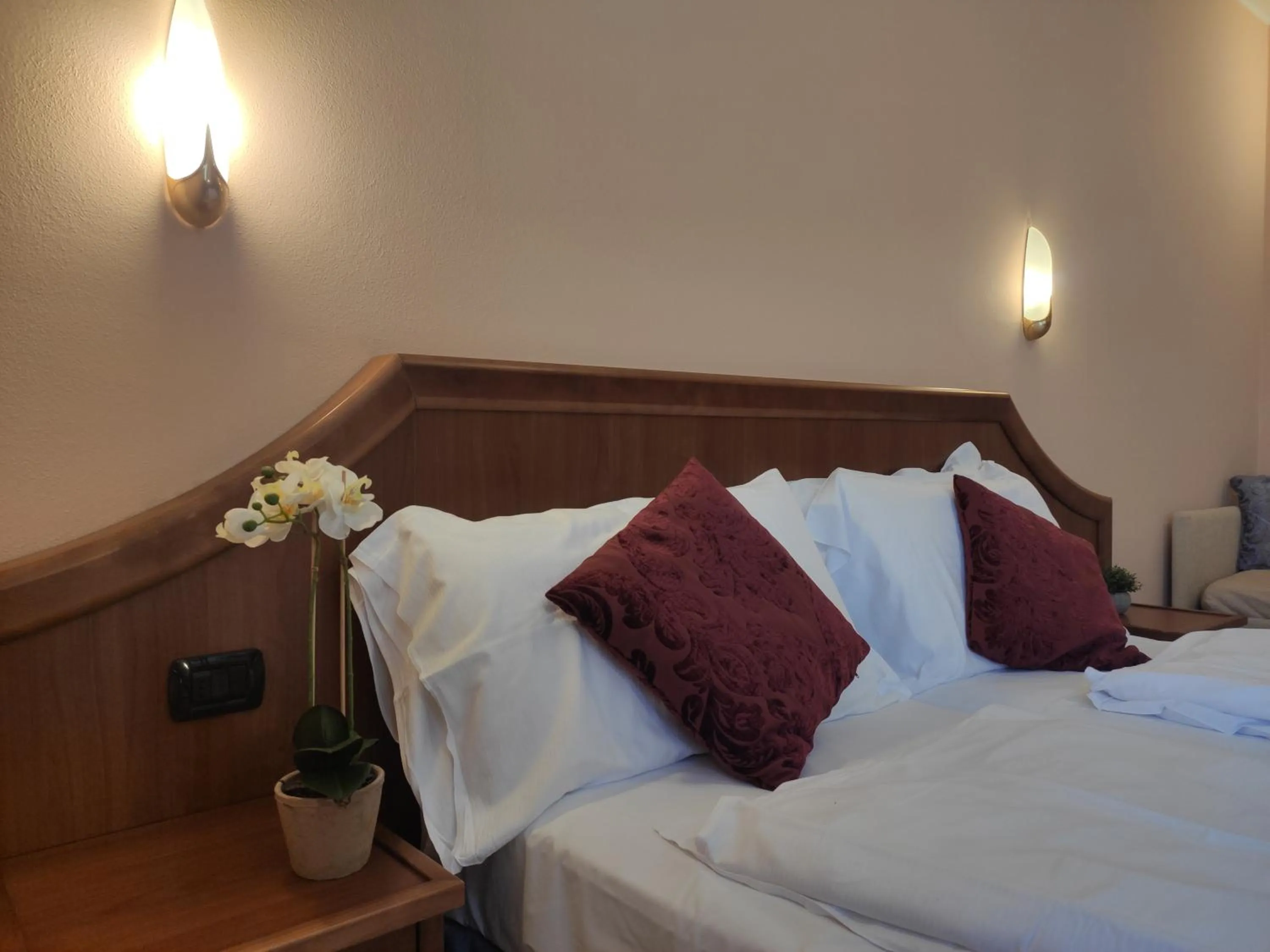 Bed in Hotel Giardino