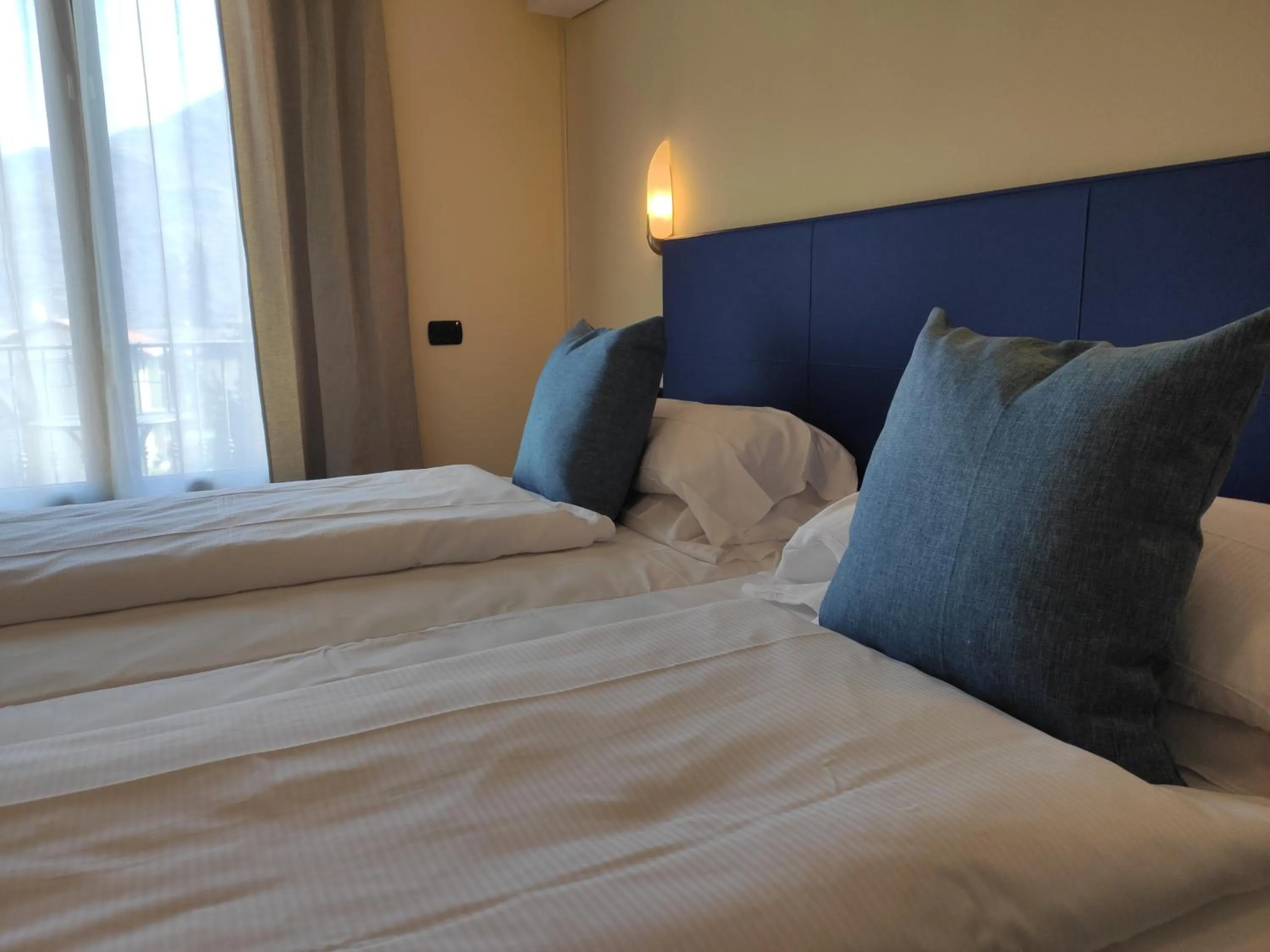 Bedroom, Bed in Hotel Giardino