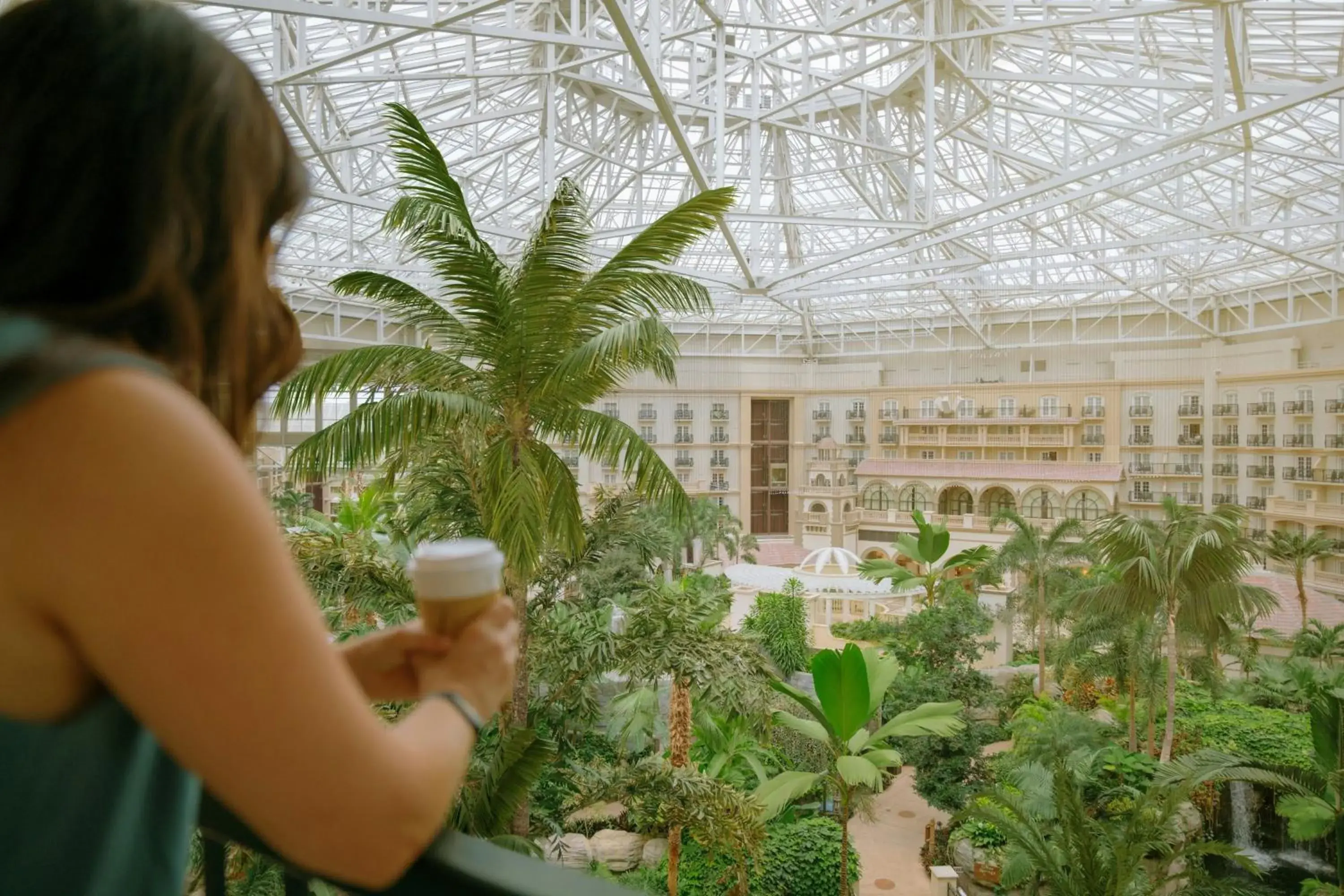 Queen Room with Two Queen Beds Main Atrium View - Balcony in Gaylord Palms Resort & Convention Center Queen Room with Two Queen Beds Main Atrium View - Balcony in Gaylord Palms Resort & Convention Center