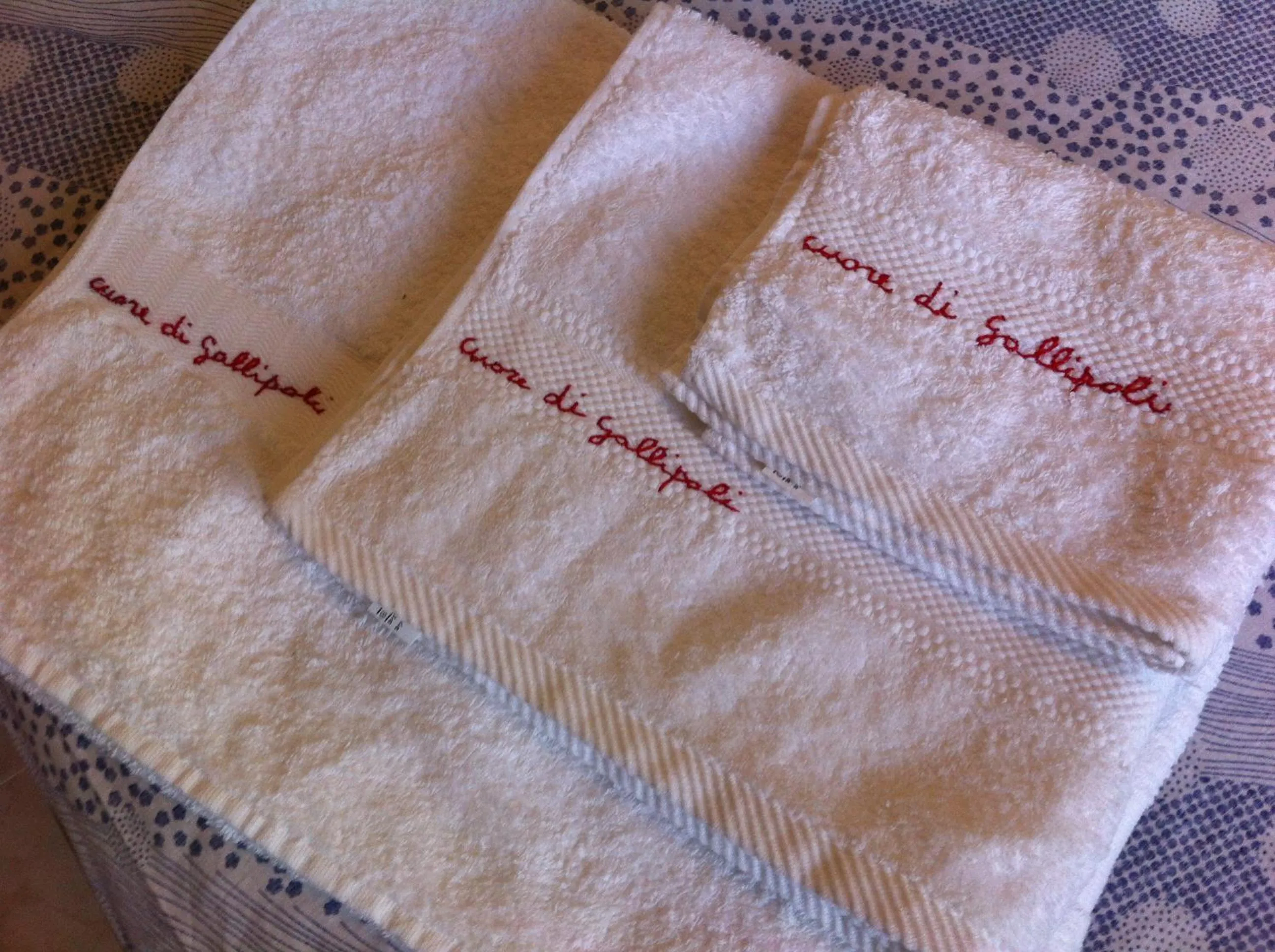 Decorative detail in B&B Cuore di Gallipoli