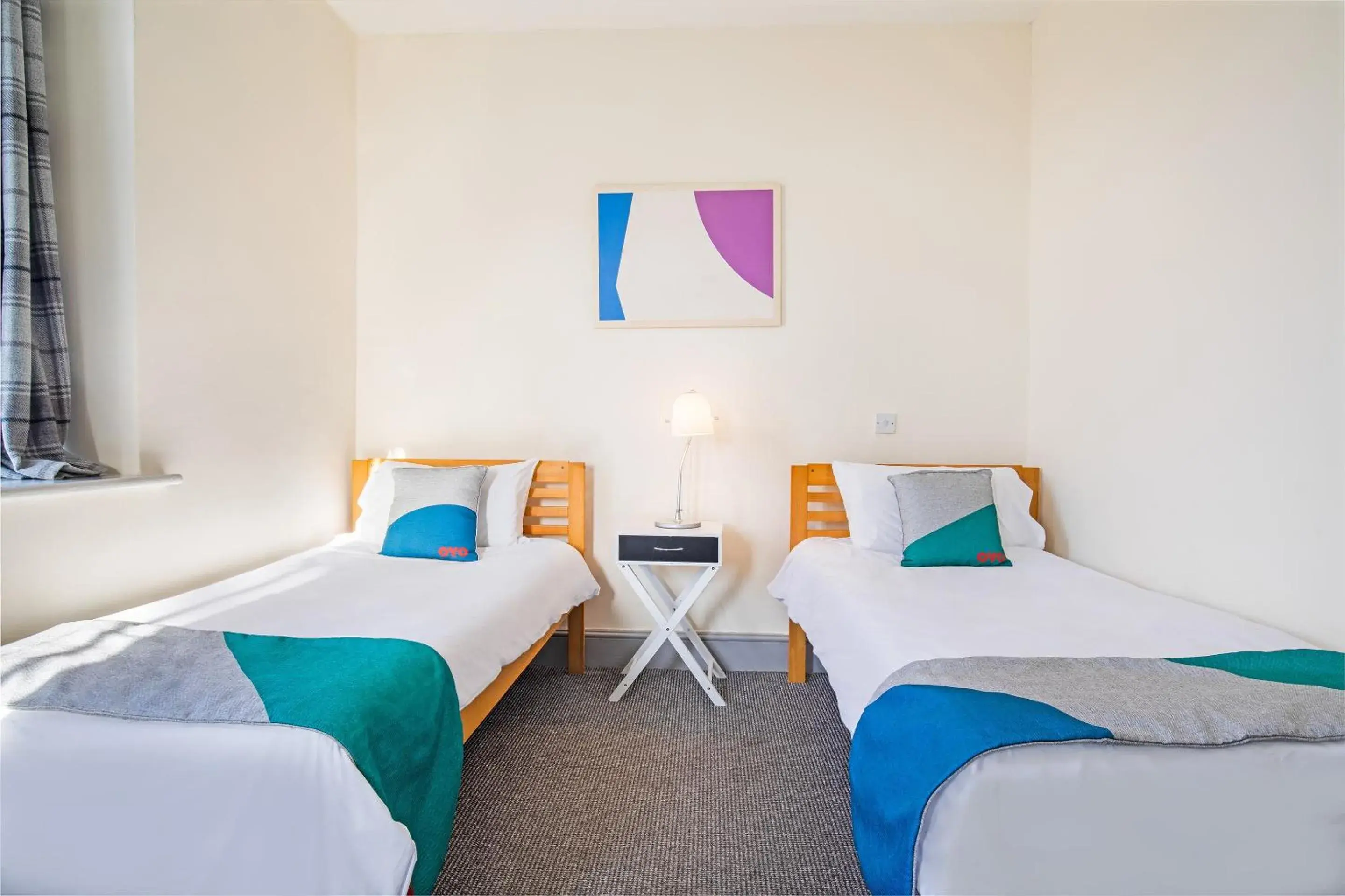 Bedroom, Bed in OYO The Green Man Pub And Hotel Bedroom, Bed in OYO The Green Man Pub And Hotel