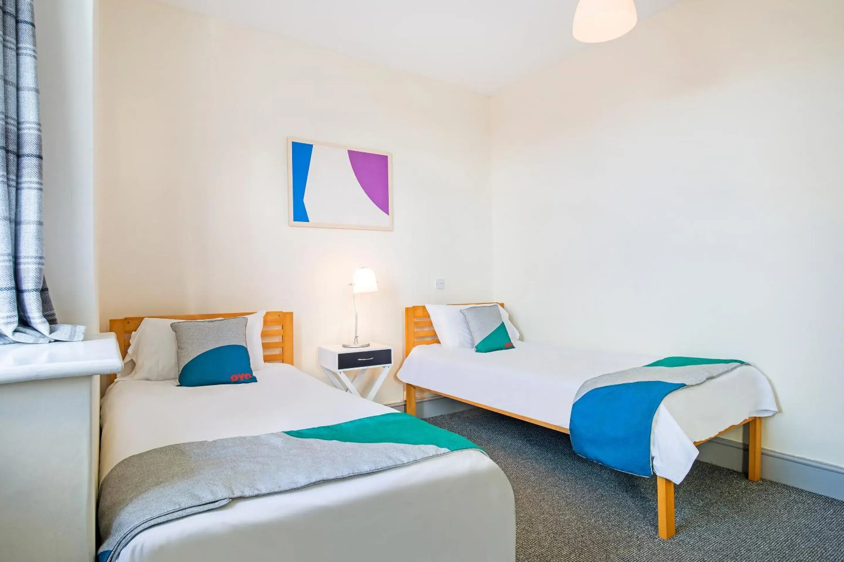 Bedroom, Bed in OYO The Green Man Pub And Hotel Bedroom, Bed in OYO The Green Man Pub And Hotel