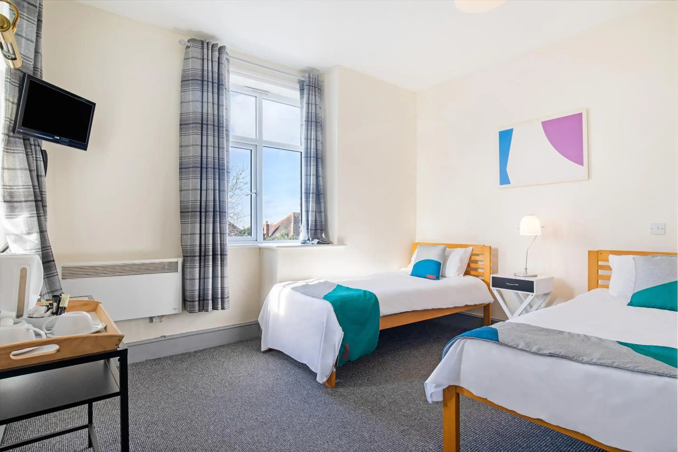 Standard Twin Room in OYO The Green Man Pub And Hotel Standard Twin Room in OYO The Green Man Pub And Hotel