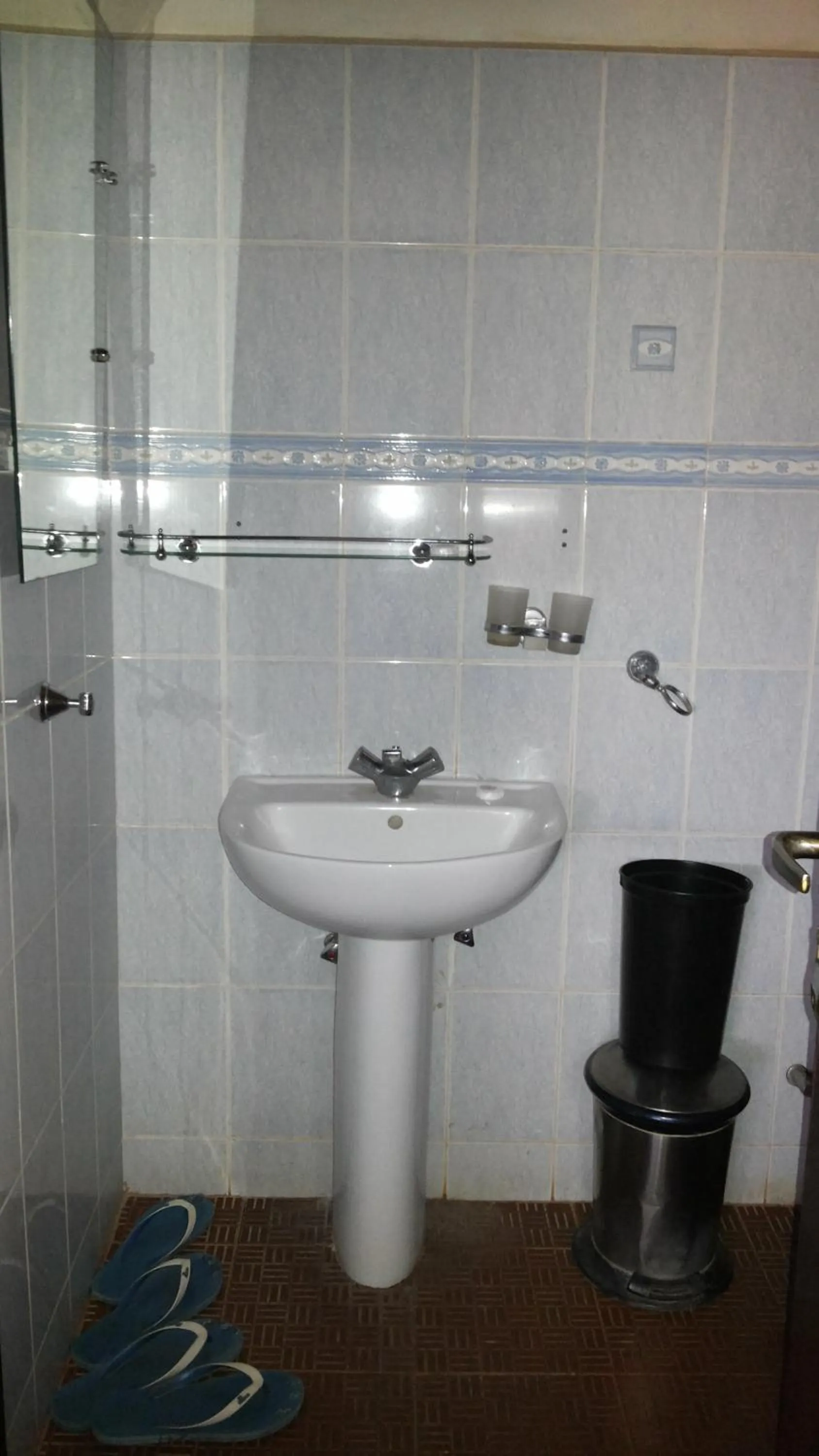 Bathroom in Zawadi Hotel