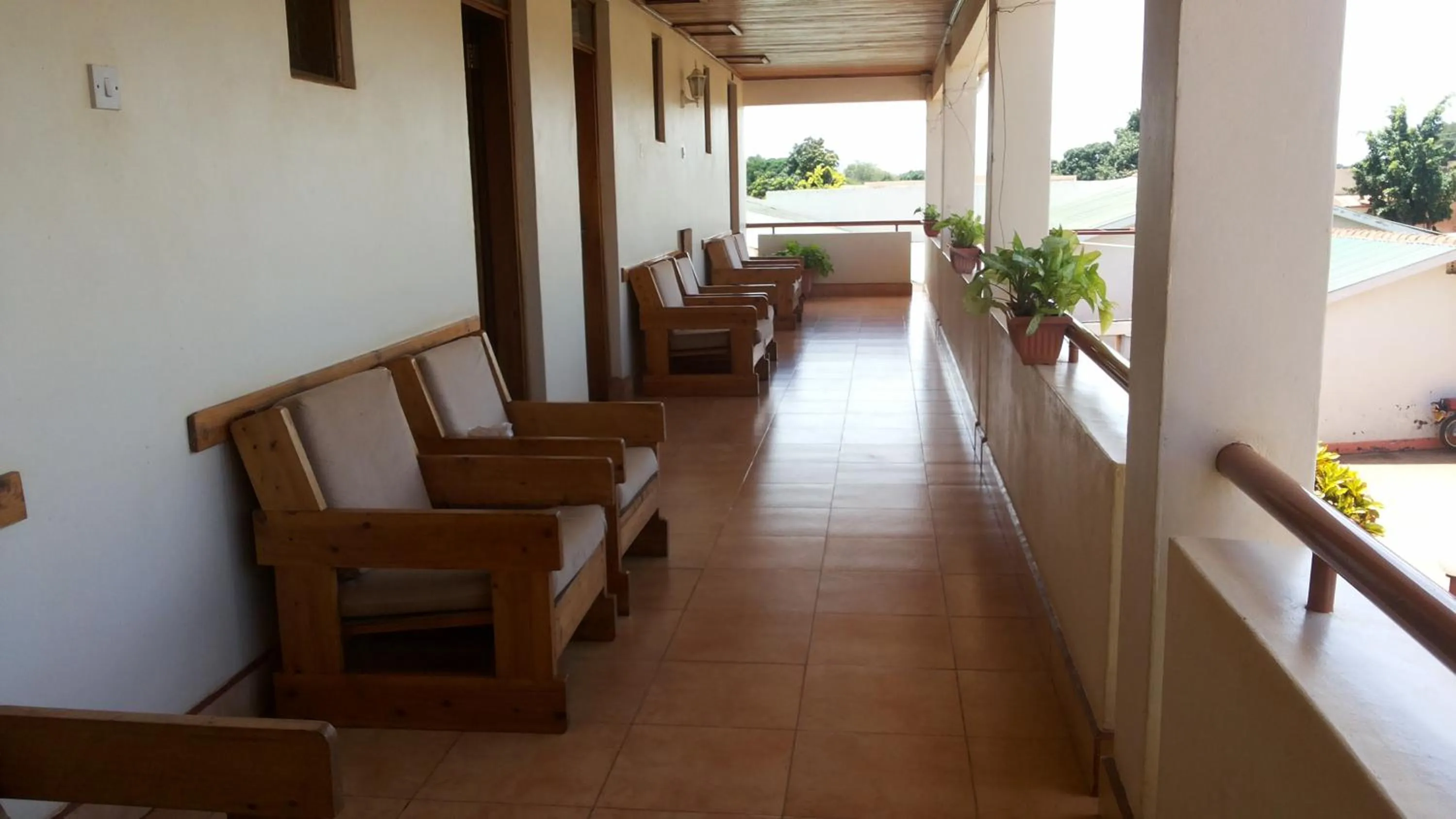 Balcony/Terrace in Zawadi Hotel