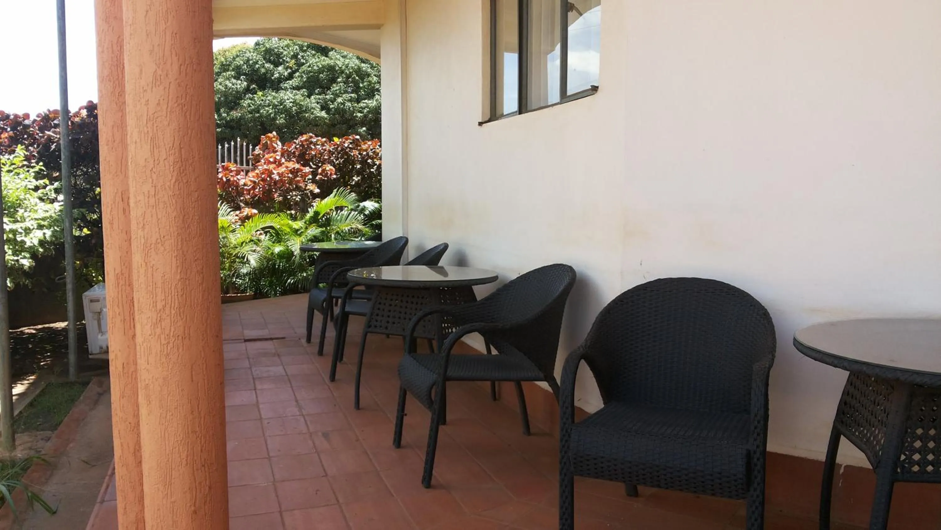 Balcony/Terrace in Zawadi Hotel