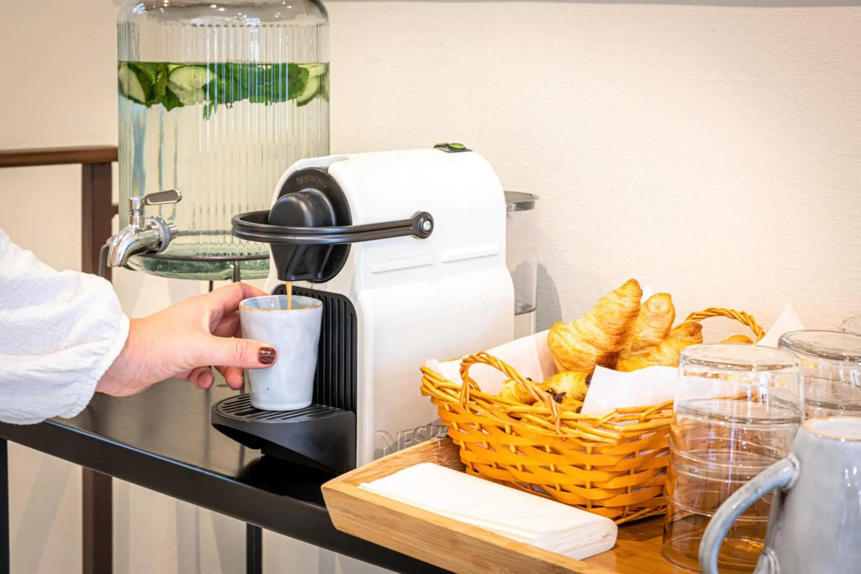 Lobby or reception in Hotel Ariane Montparnasse by Patrick Hayat Lobby or reception in Hotel Ariane Montparnasse by Patrick Hayat