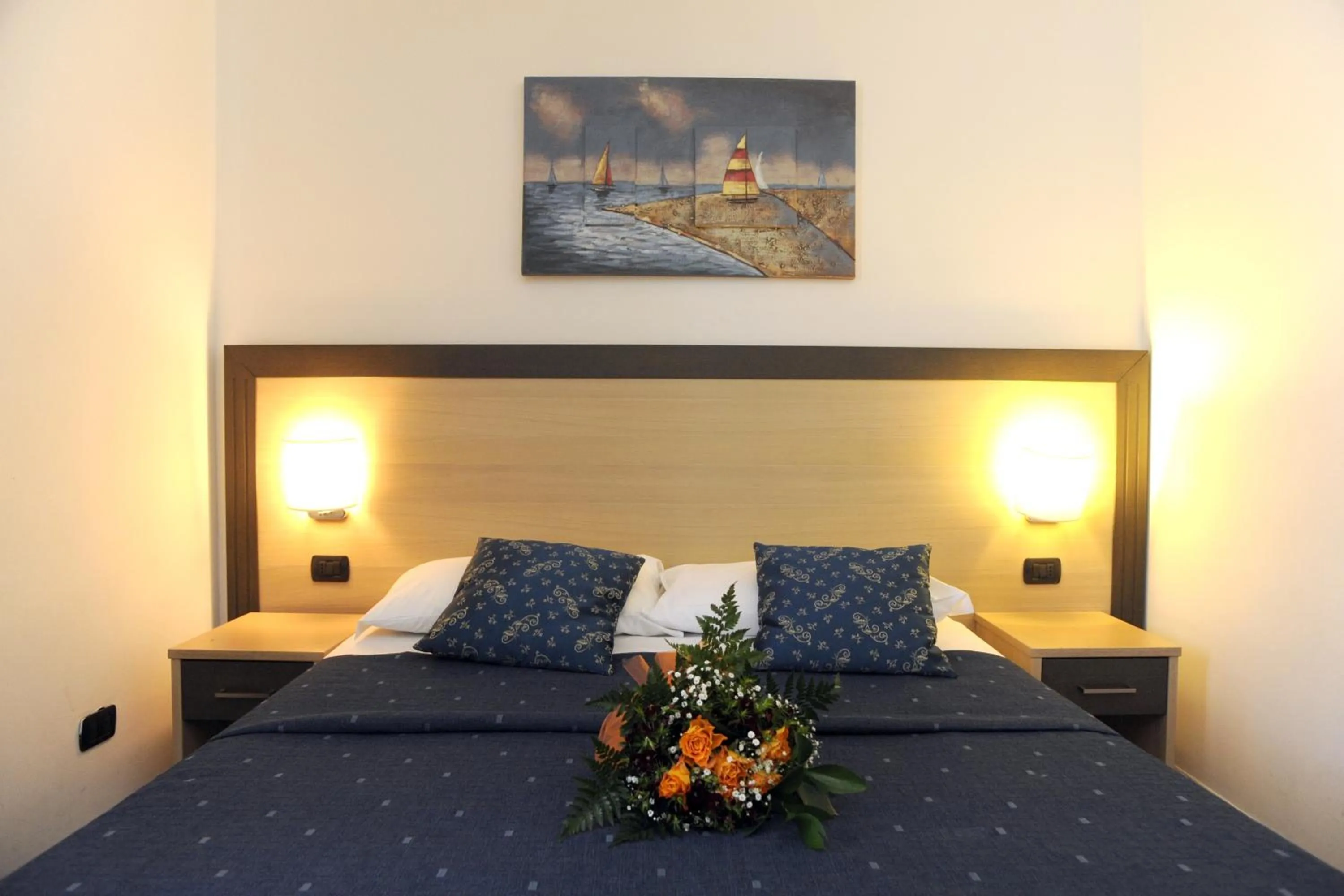 Bed in Hotel La Quercia