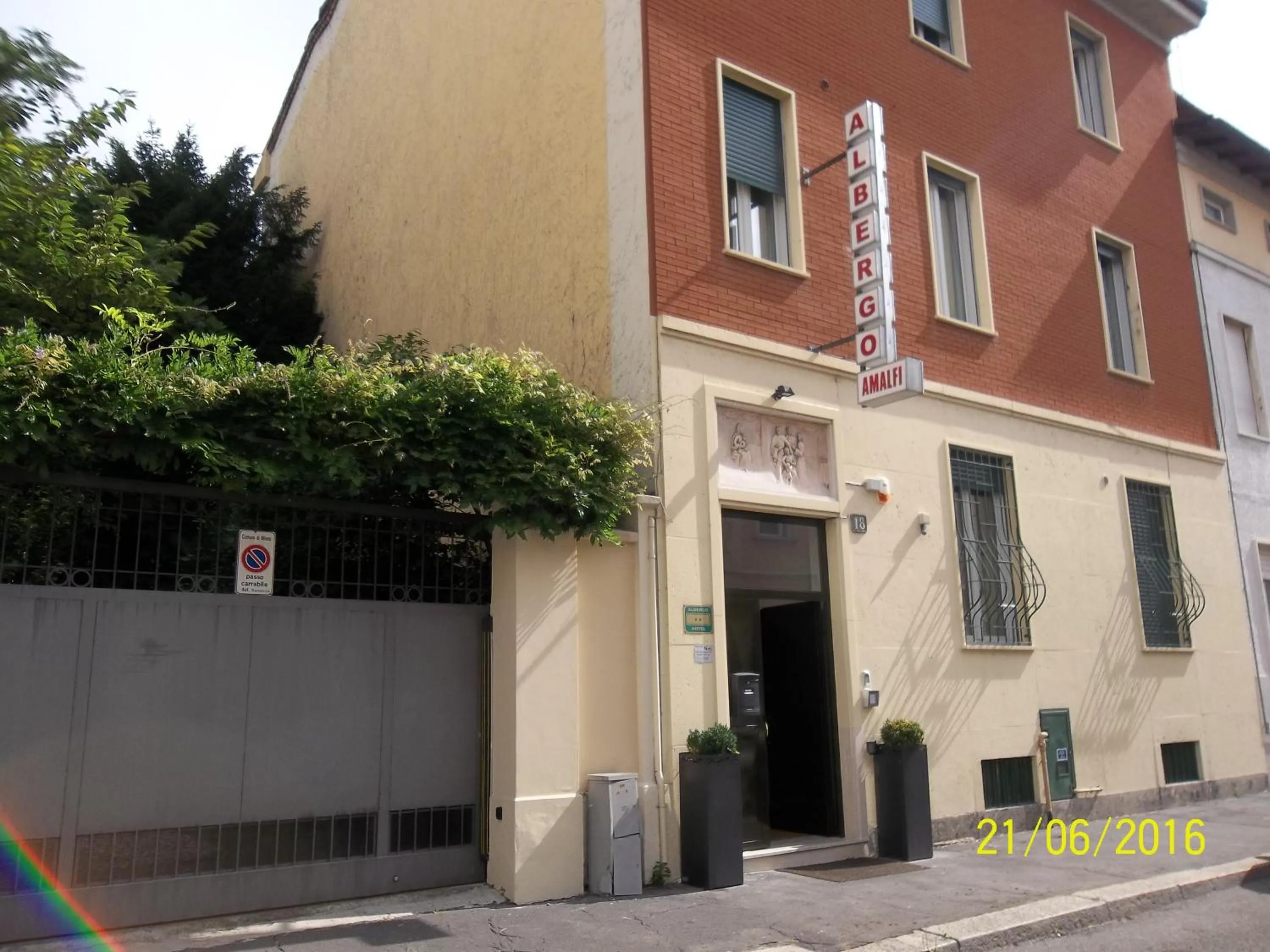Property building in Hotel Amalfi