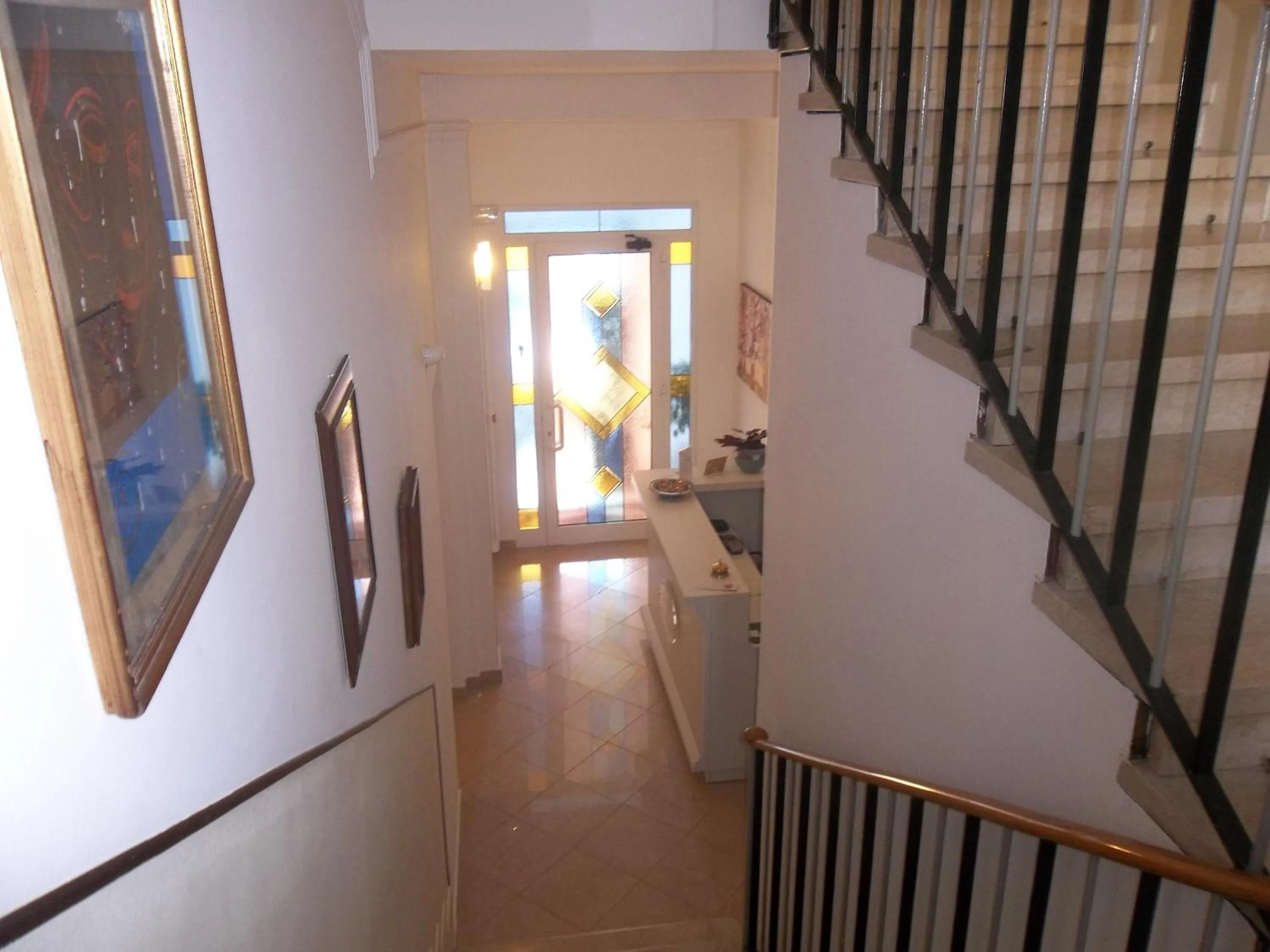 Lobby or reception in Hotel Amalfi