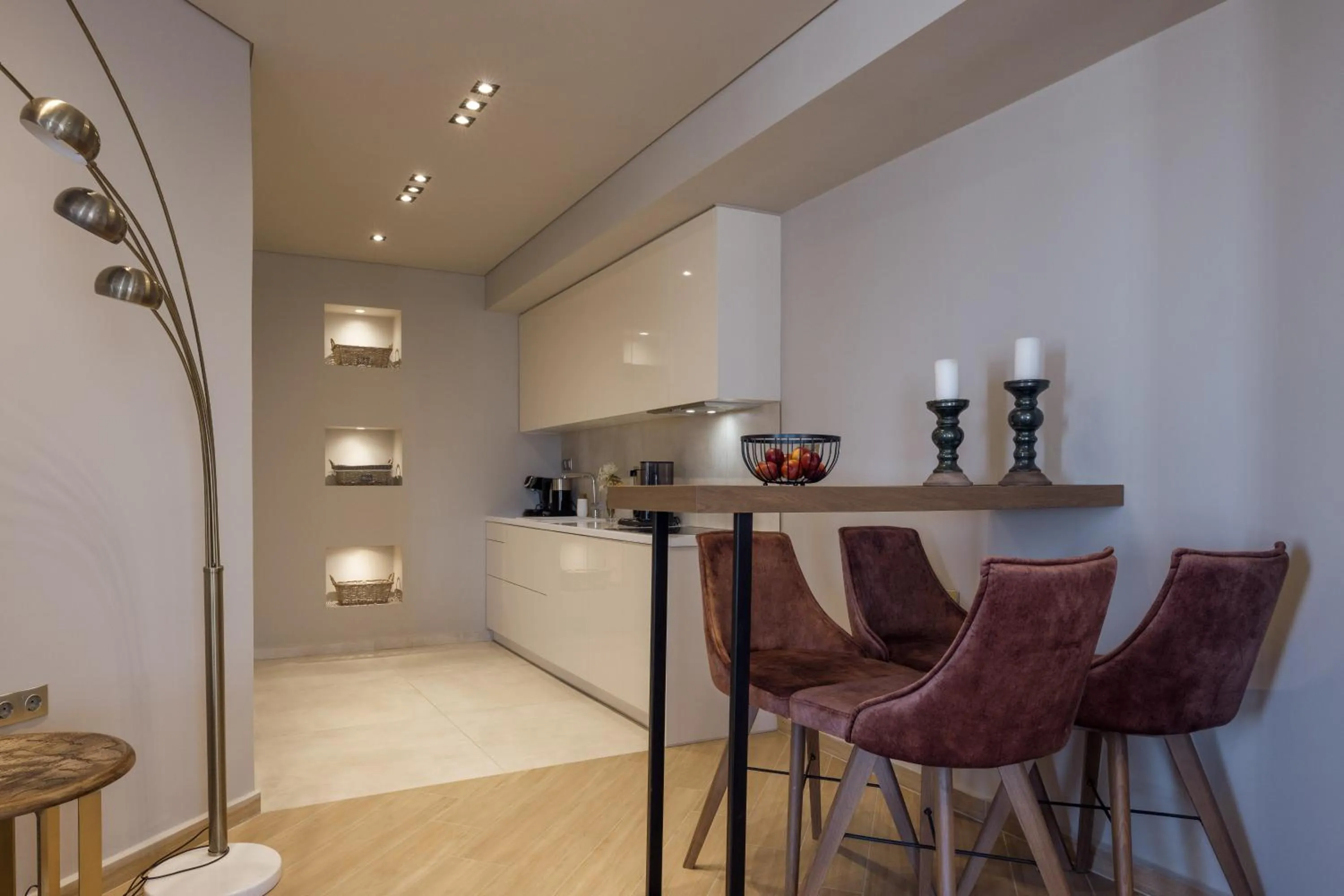 Kitchen or kitchenette in El Mar Naxos