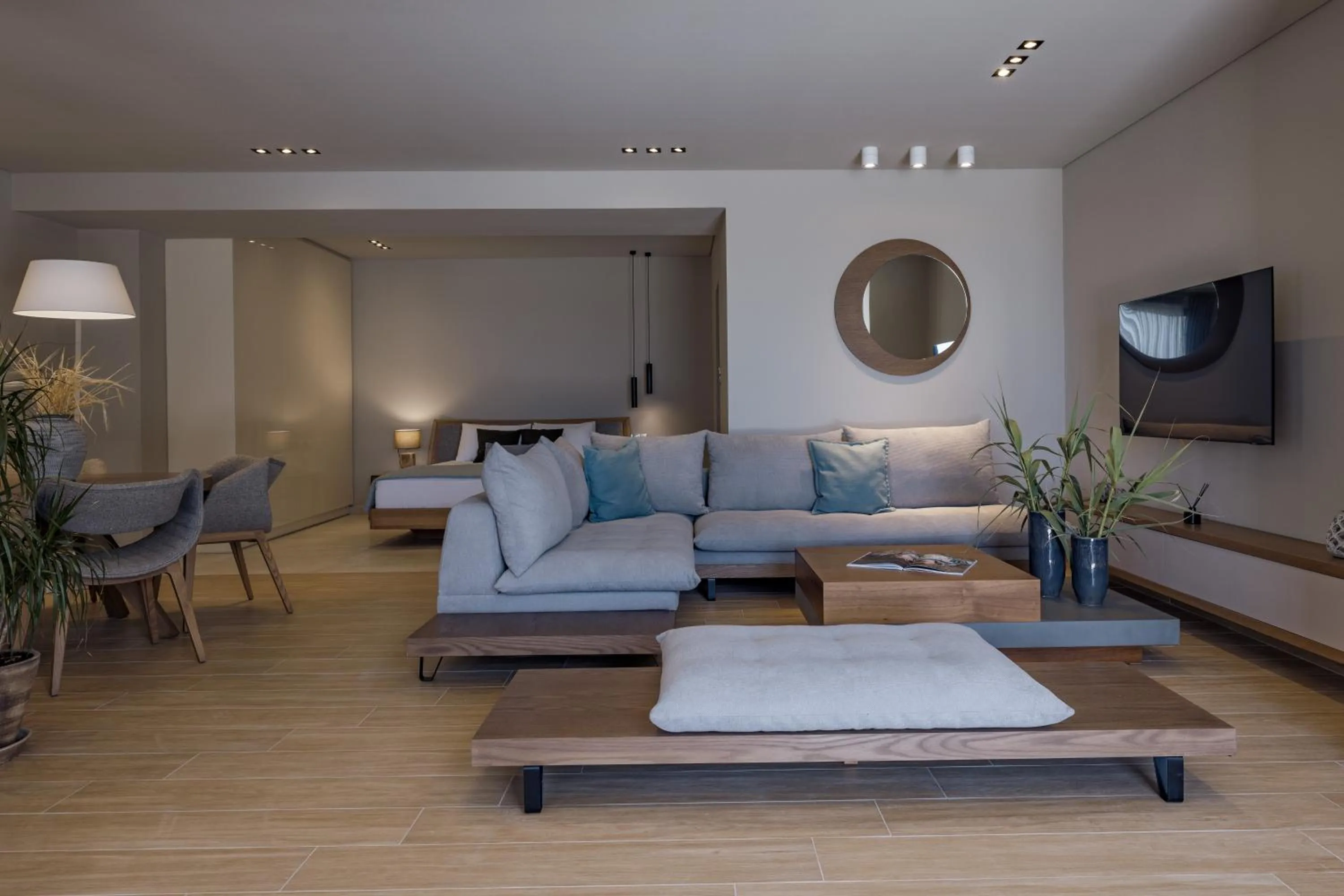 Living room in El Mar Naxos