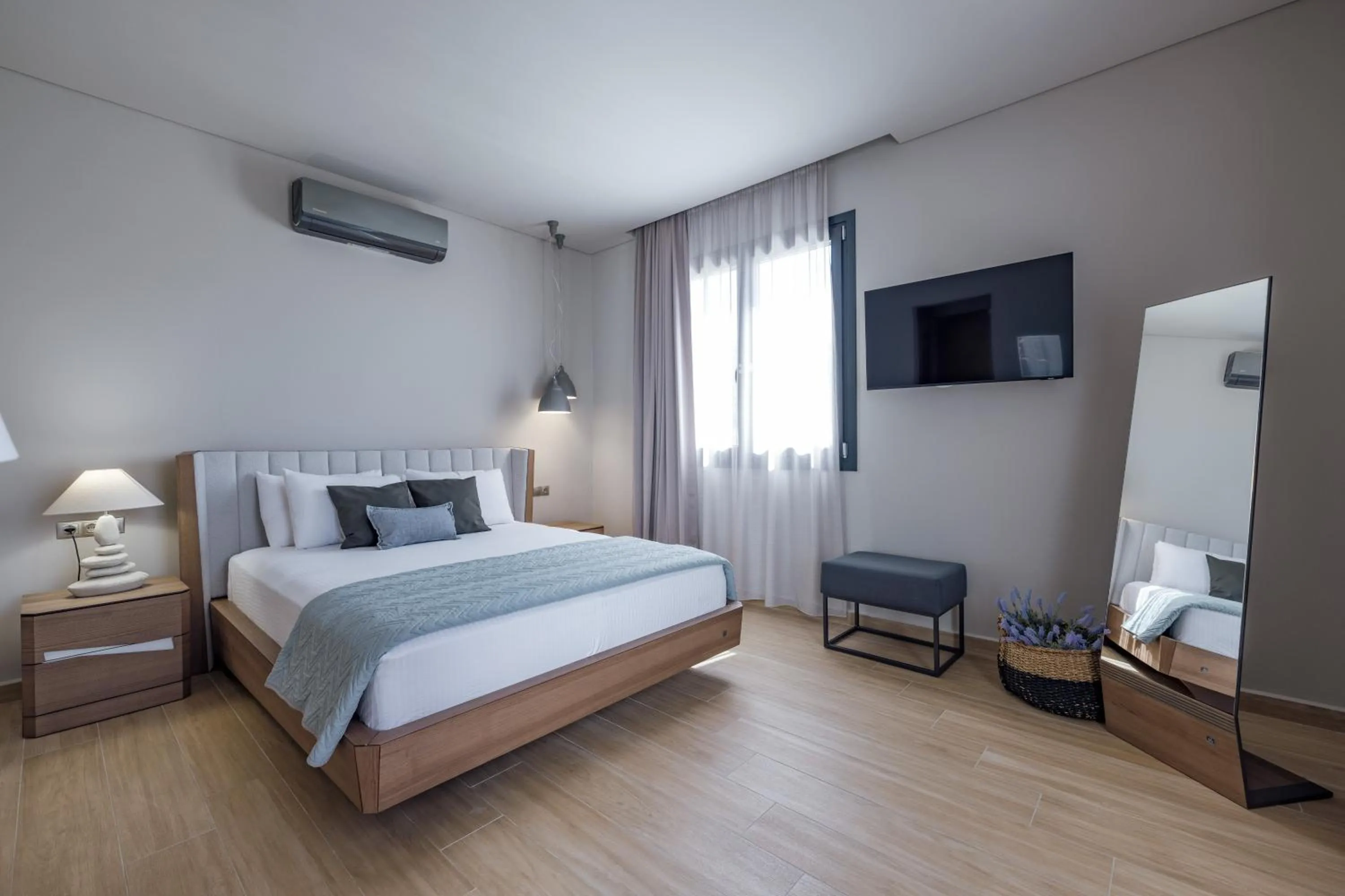 Bedroom, Bed in El Mar Naxos