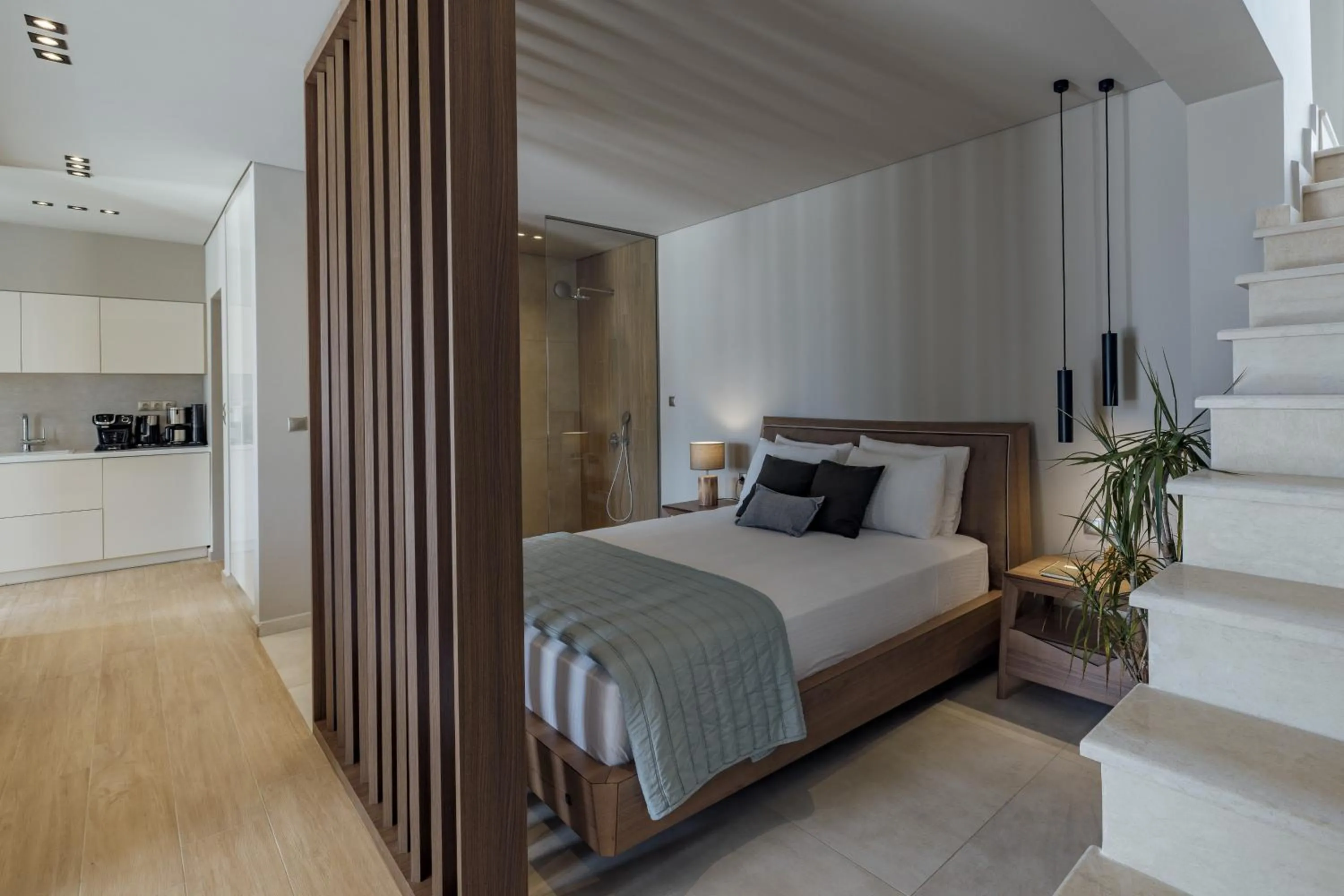 Bedroom, Bed in El Mar Naxos