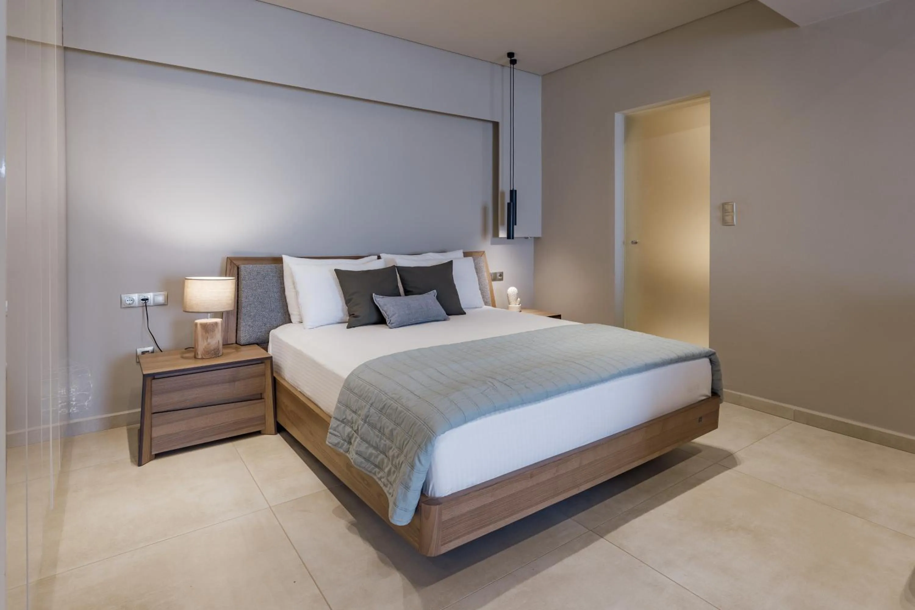 Bedroom, Bed in El Mar Naxos