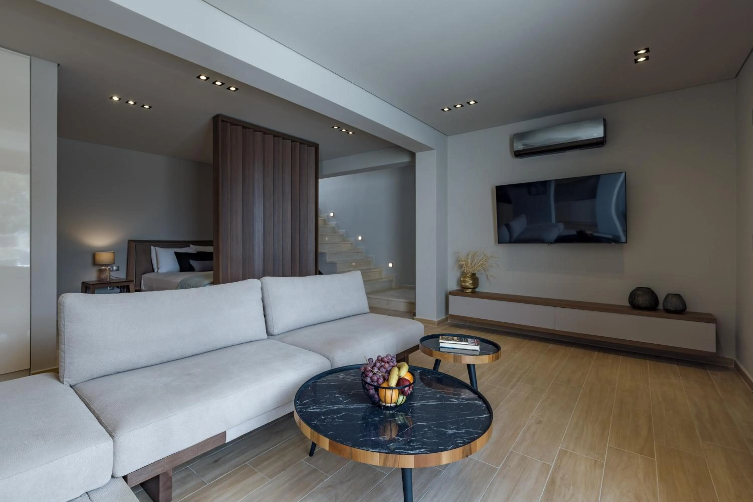 Seating area in El Mar Naxos