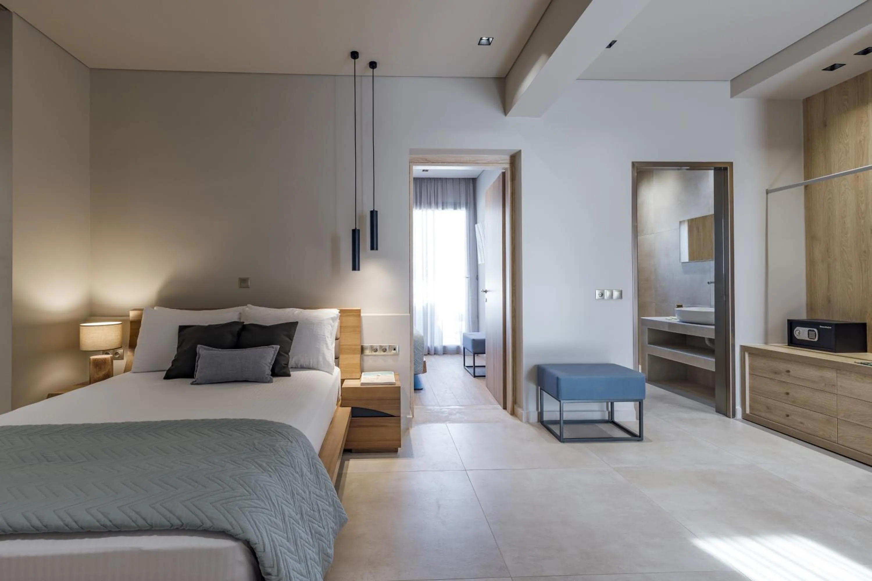 Bedroom, Bed in El Mar Naxos