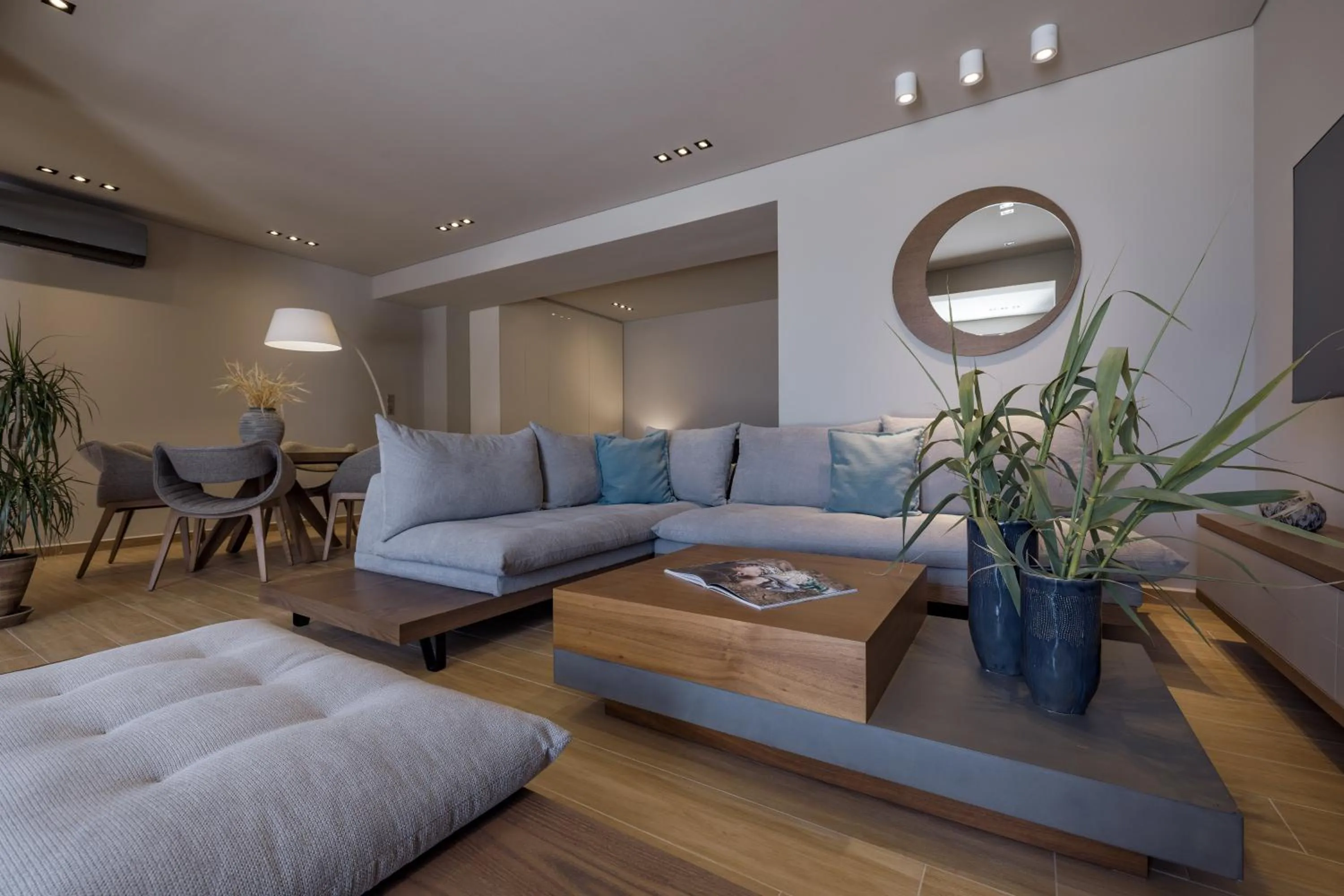 Living room in El Mar Naxos