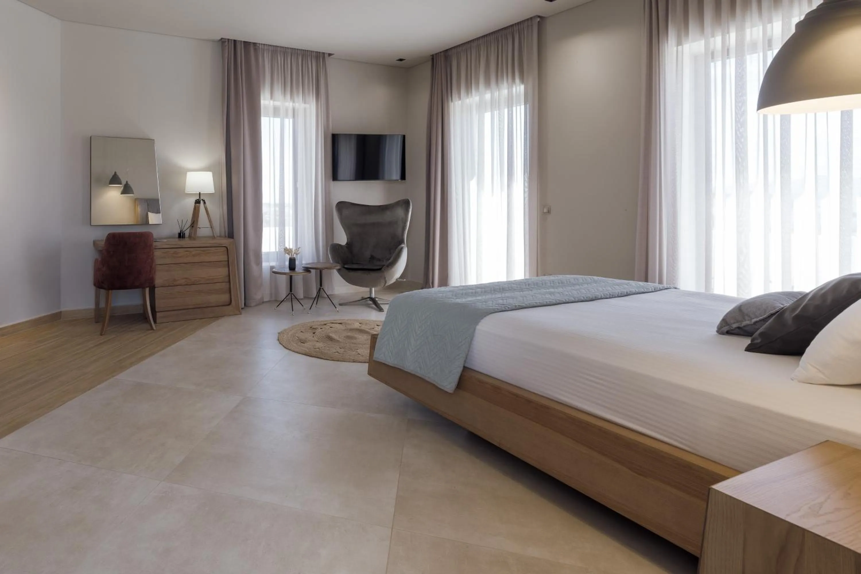 Bedroom, Bed in El Mar Naxos