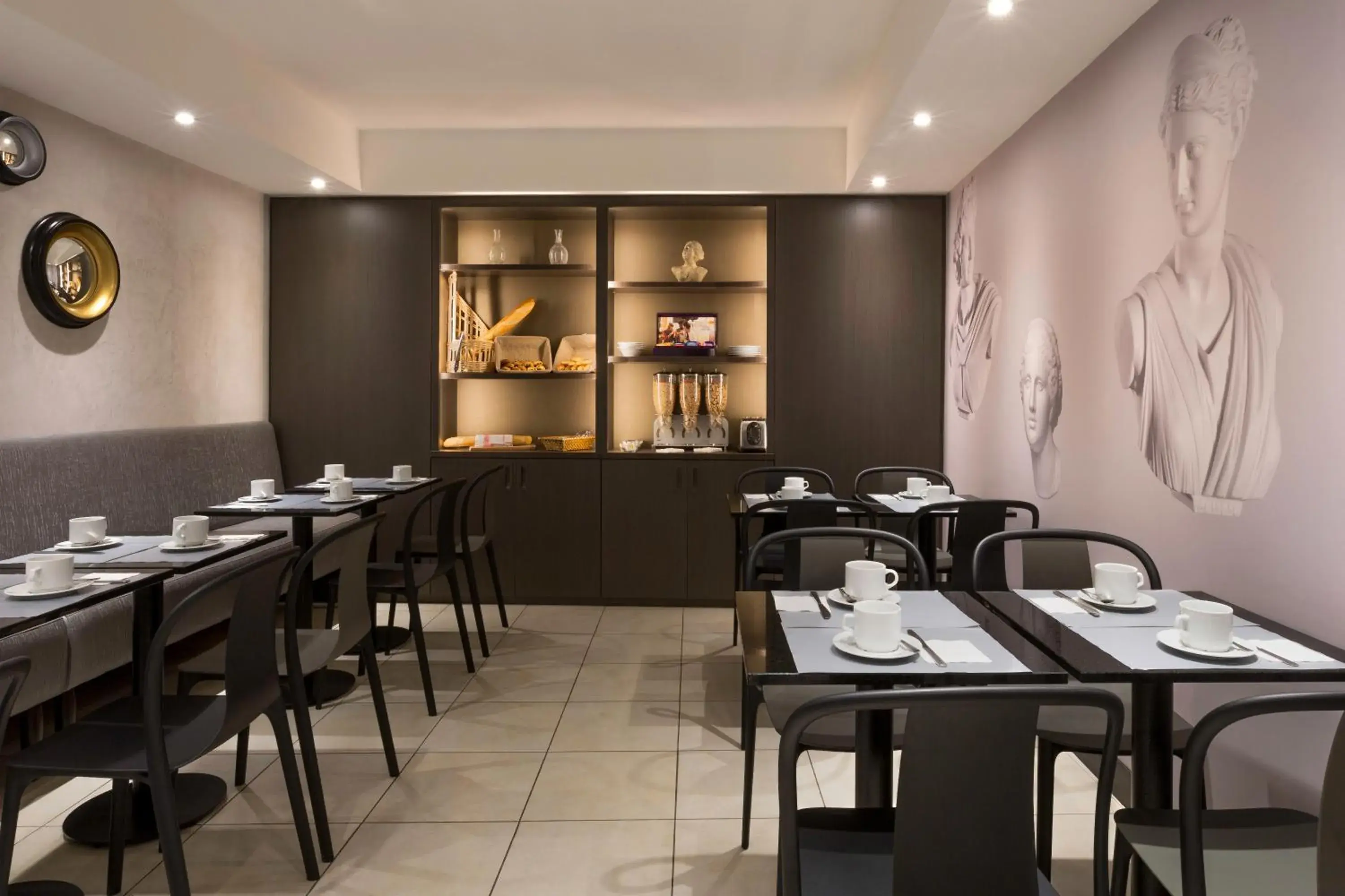 Dining area, Restaurant/Places to Eat in Hotel Paris Italie