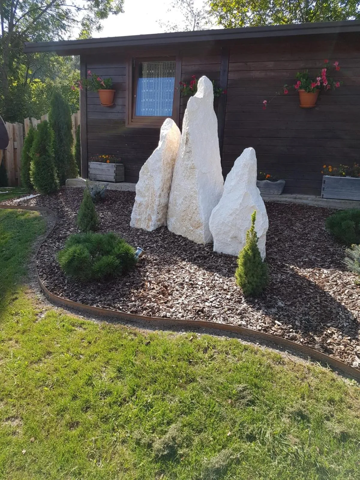 Garden view in AGRITURISMO La Giasena