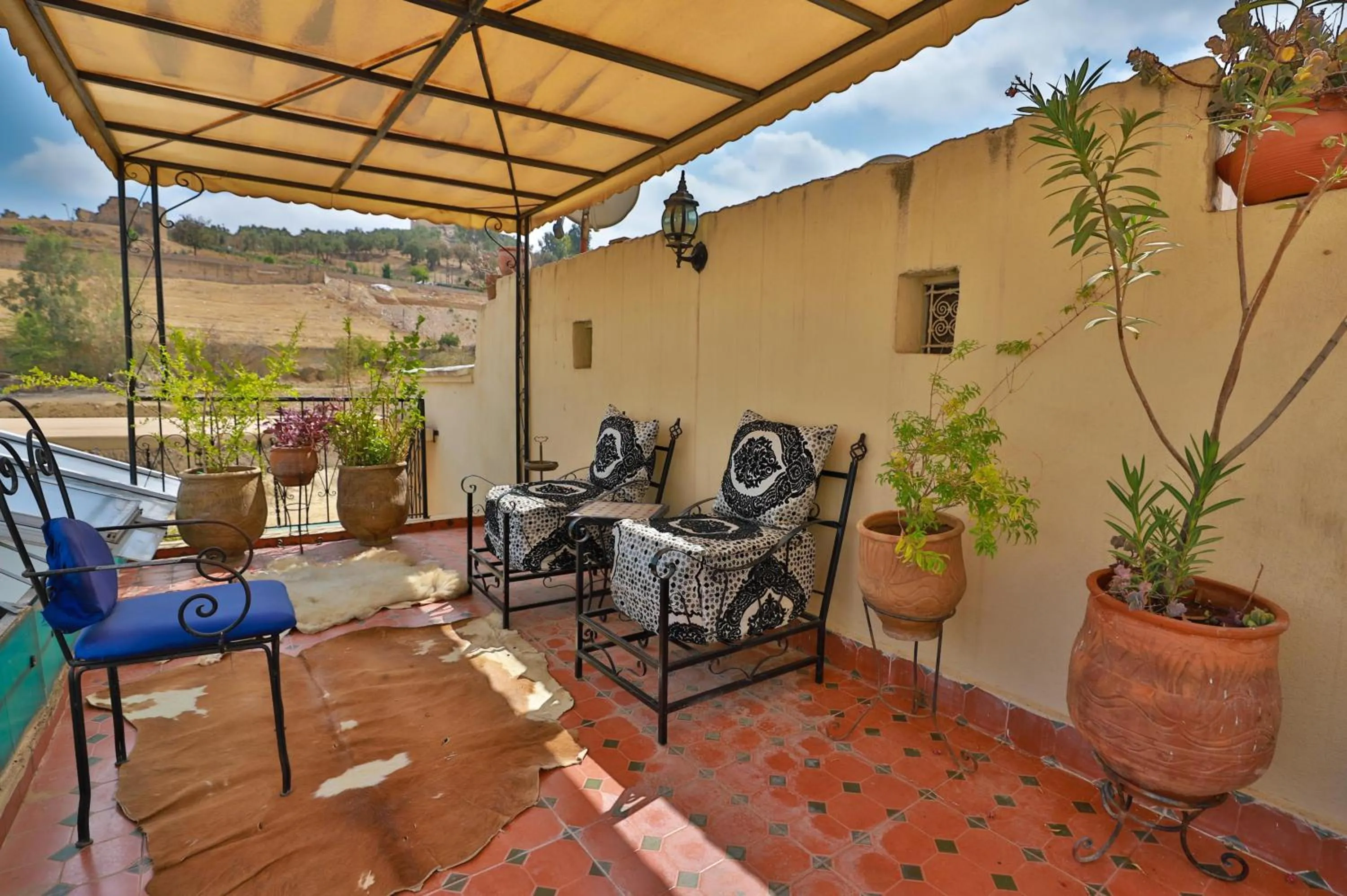 View (from property/room) in DAR EL AAMOURI