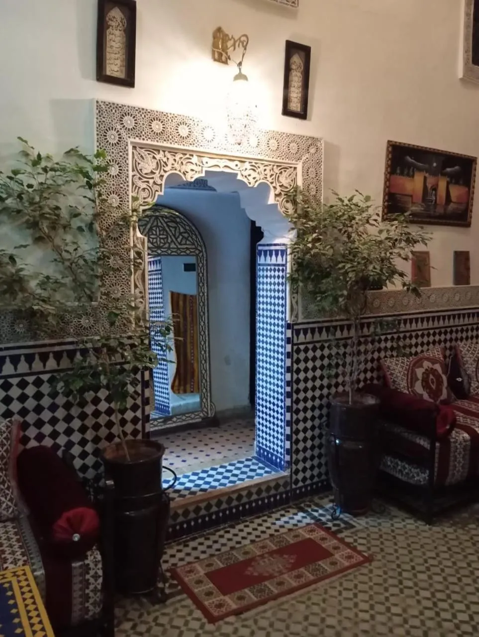 Living room in DAR EL AAMOURI