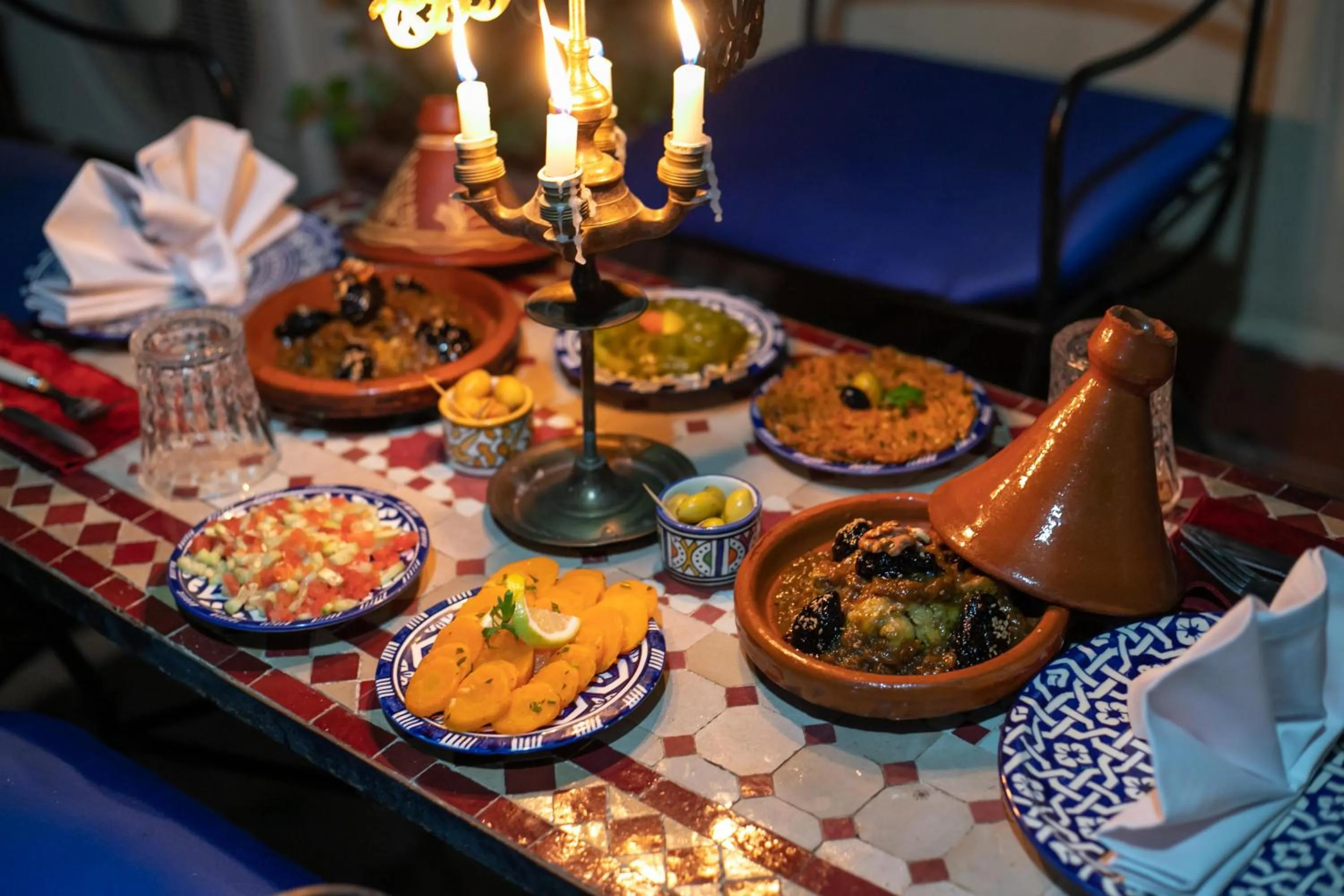 Dinner in DAR EL AAMOURI