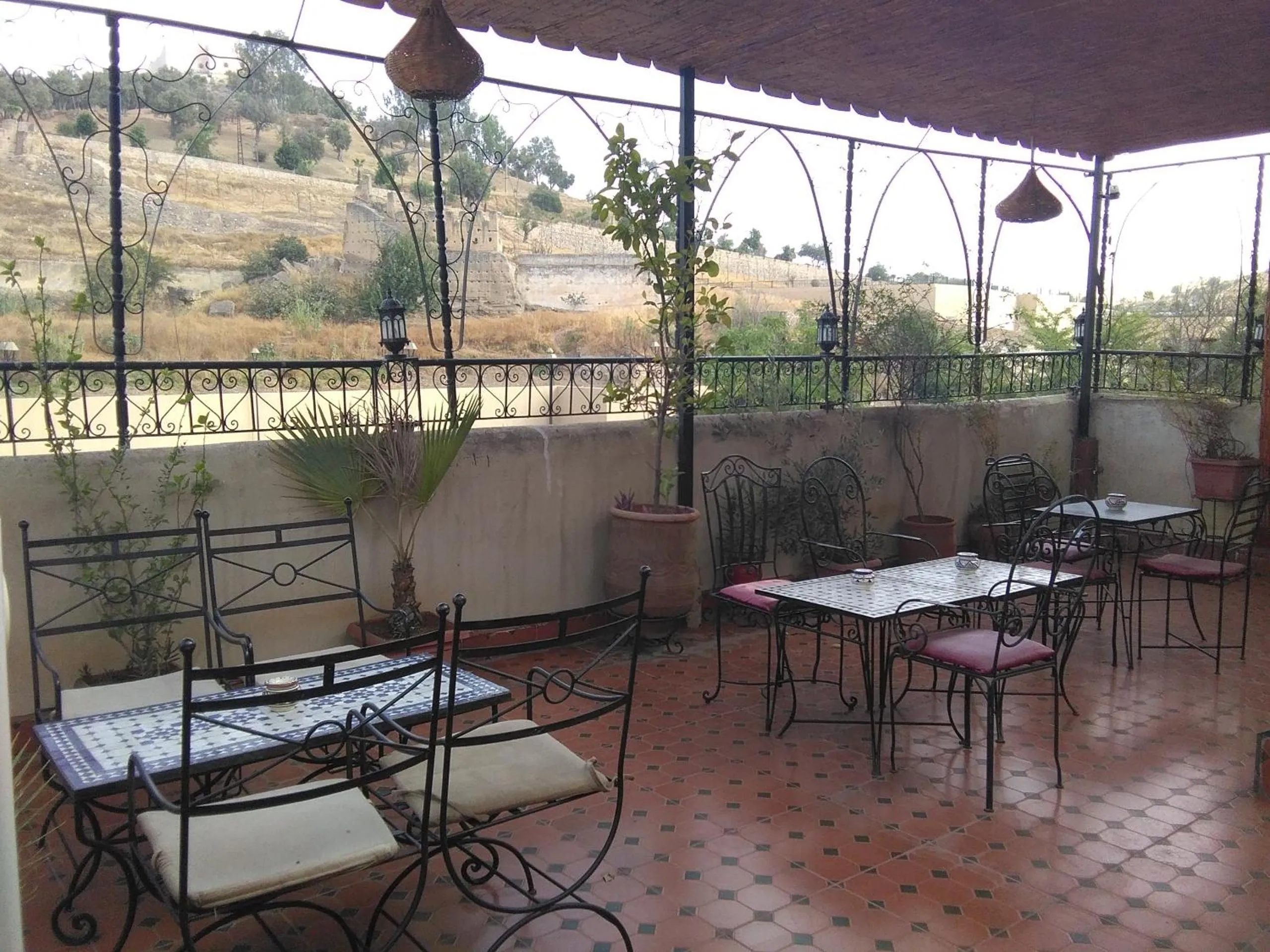 View (from property/room) in DAR EL AAMOURI