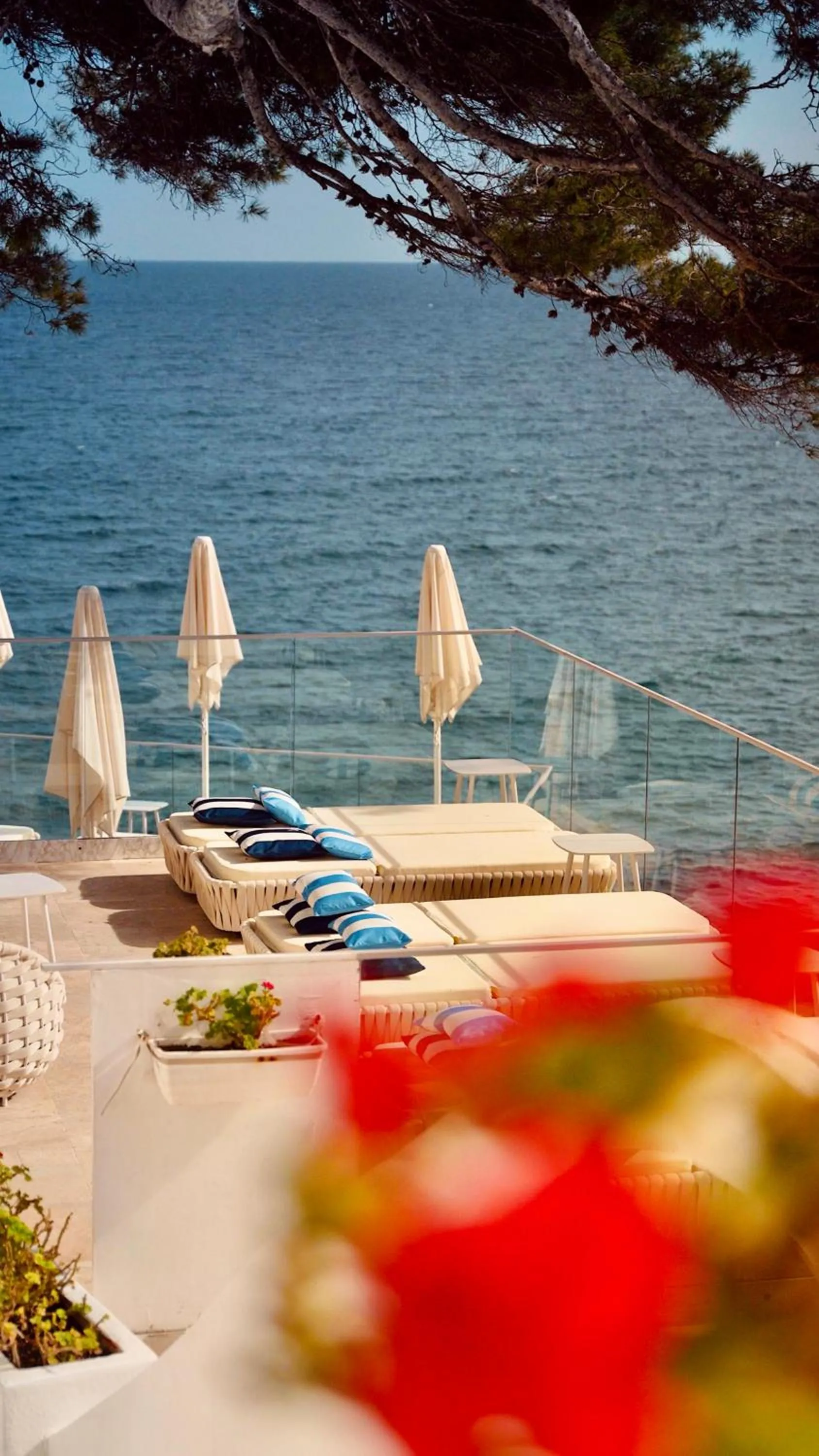 Sea view in Hotel La Calanque