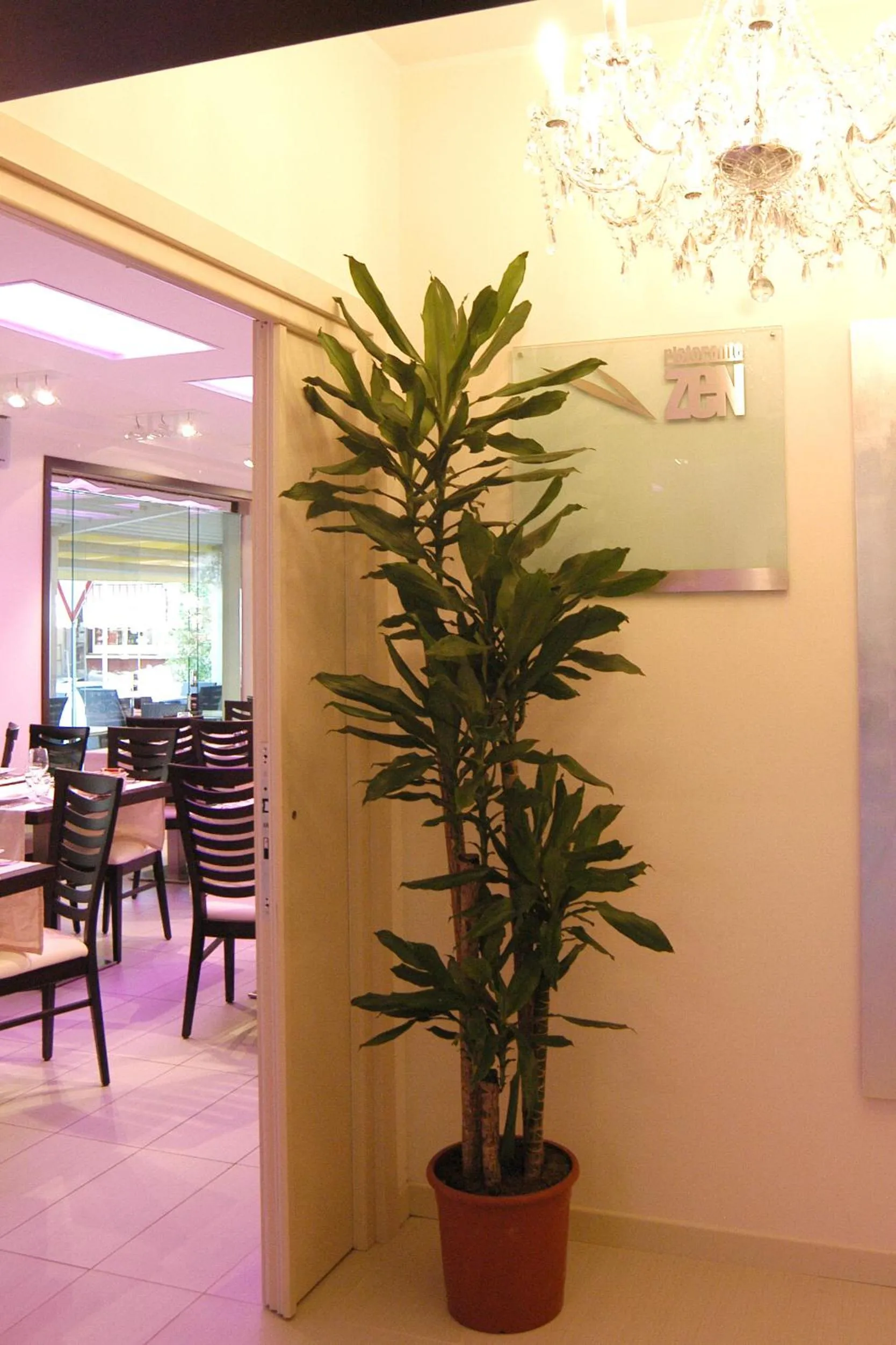 Decorative detail in Hotel Zen