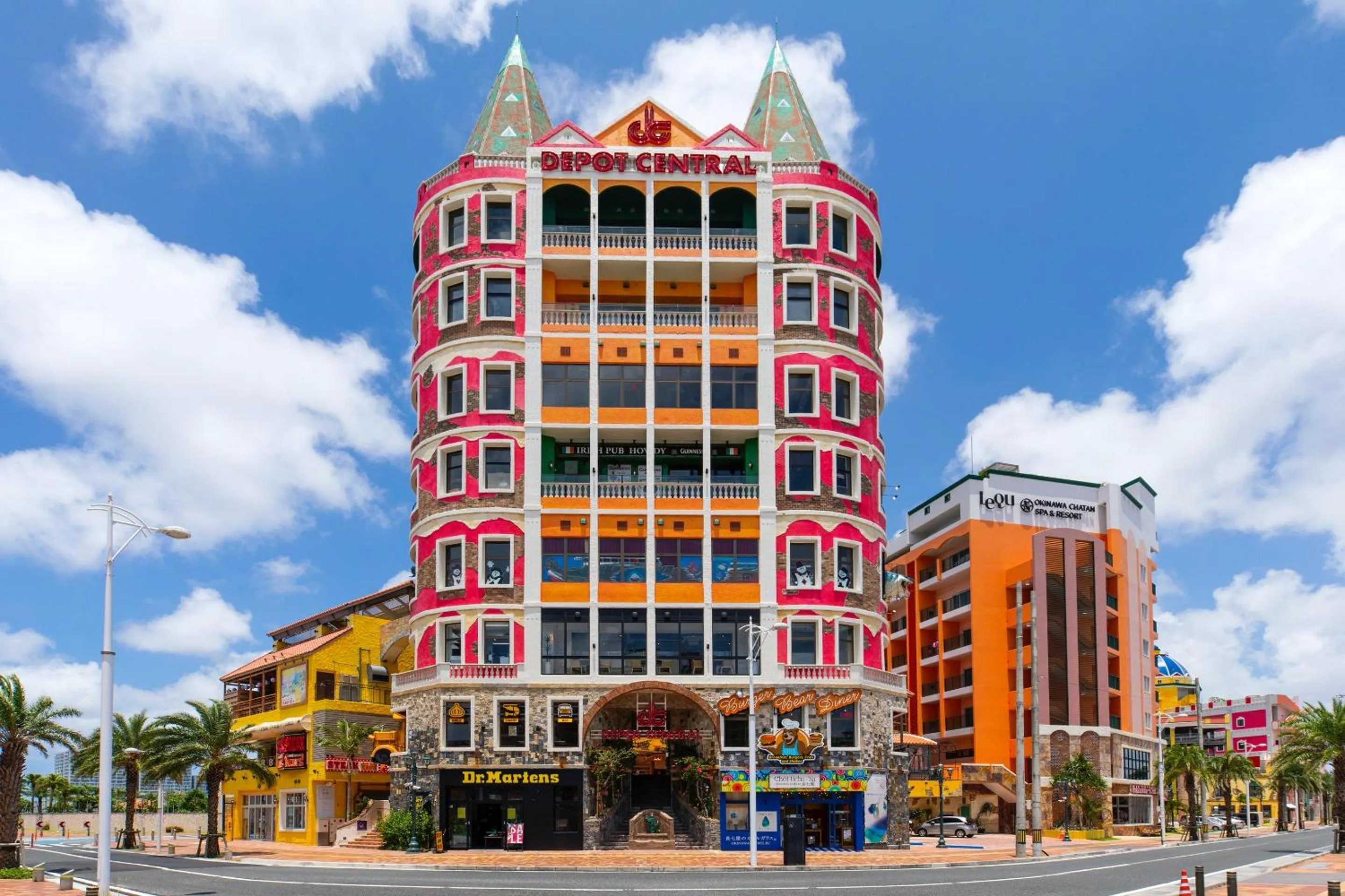 Nearby landmark in Aqua Resort in Chatan