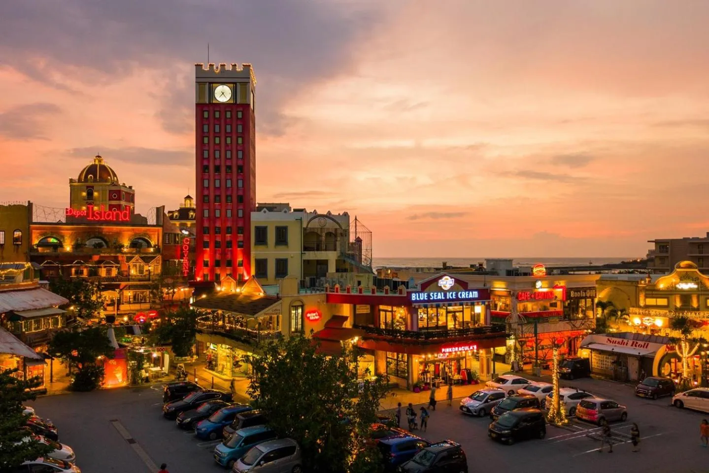 Nearby landmark in Aqua Resort in Chatan