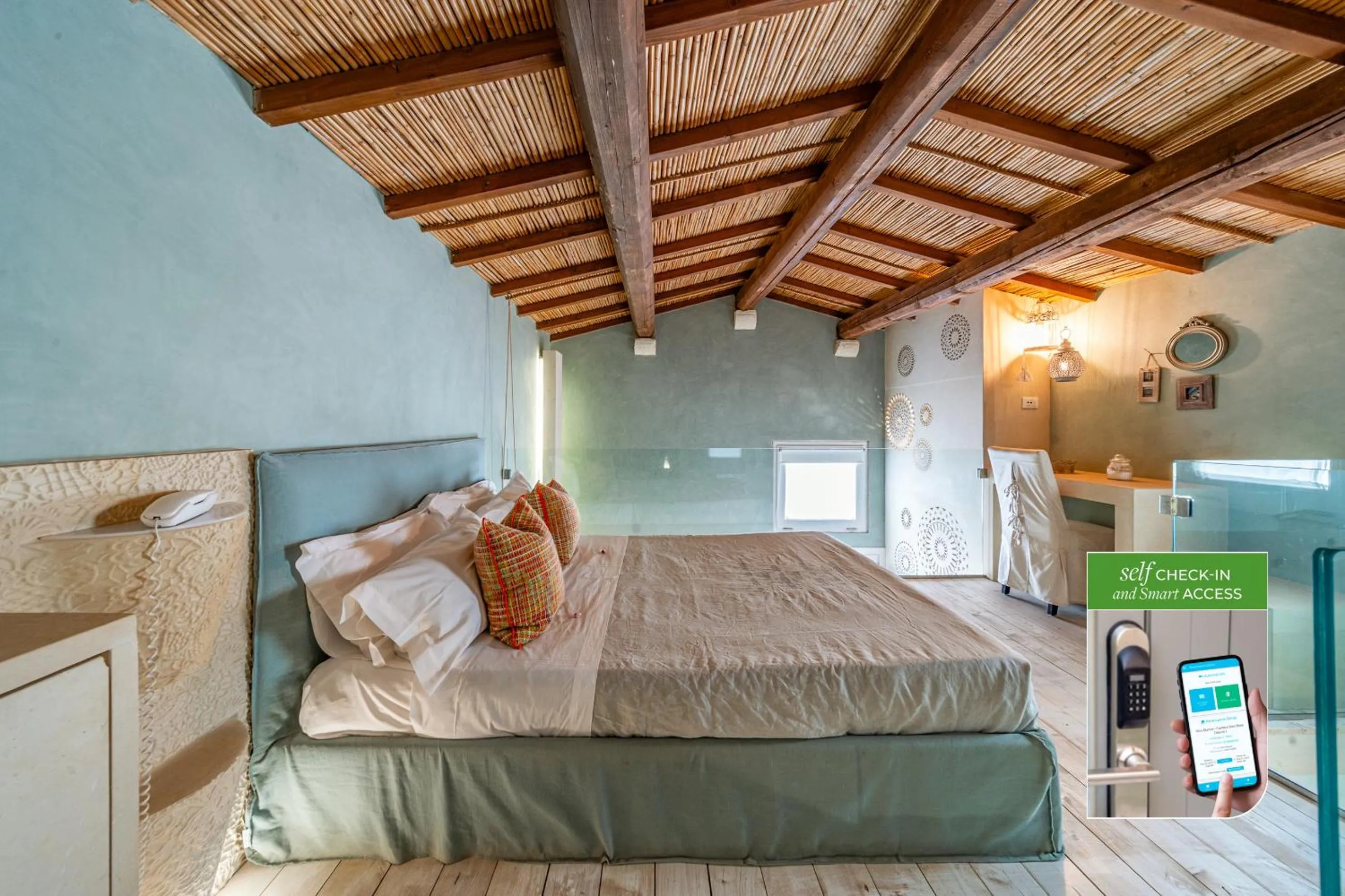 Bed in Corte Dei Granai Meeting & SPA - Raro Rooms Collection