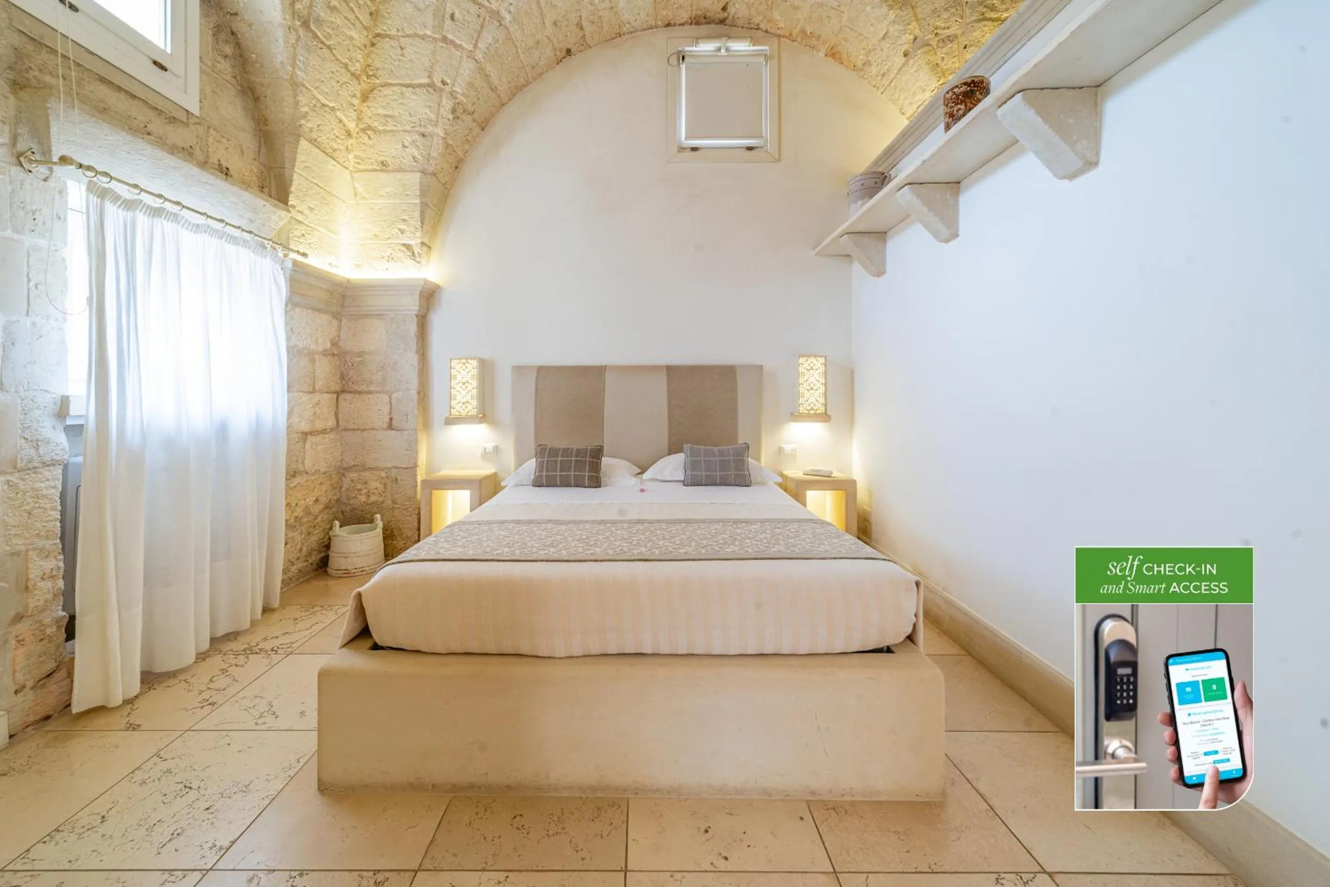 Bed in Corte Dei Granai Meeting & SPA - Raro Rooms Collection