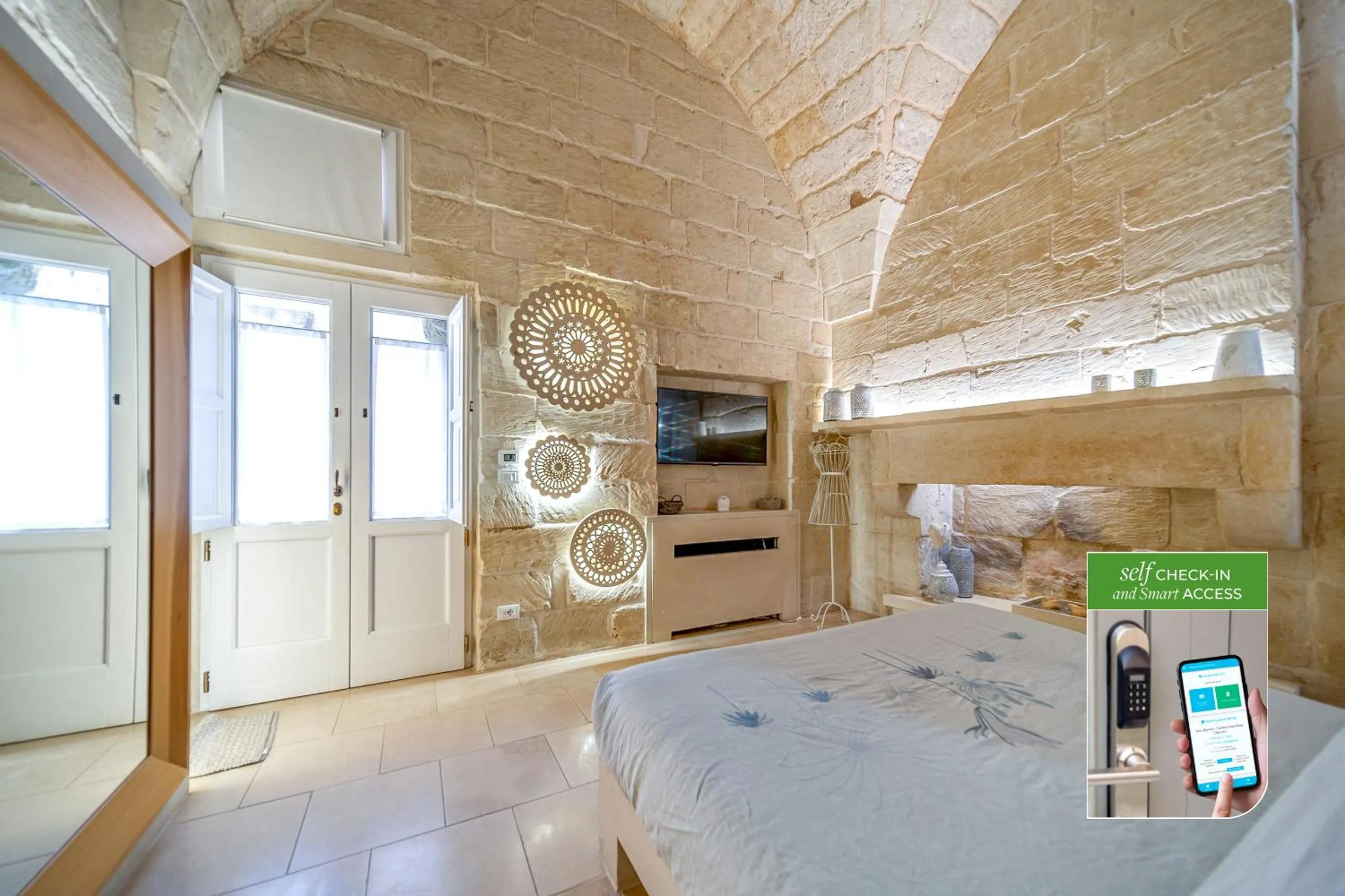 Bed in Corte Dei Granai Meeting & SPA - Raro Rooms Collection