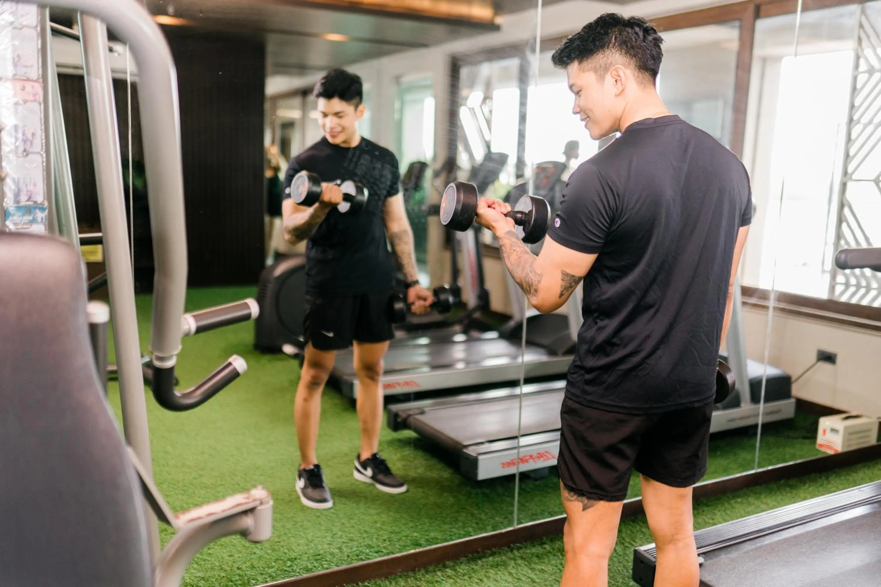 Fitness centre/facilities in Zuri Hotel