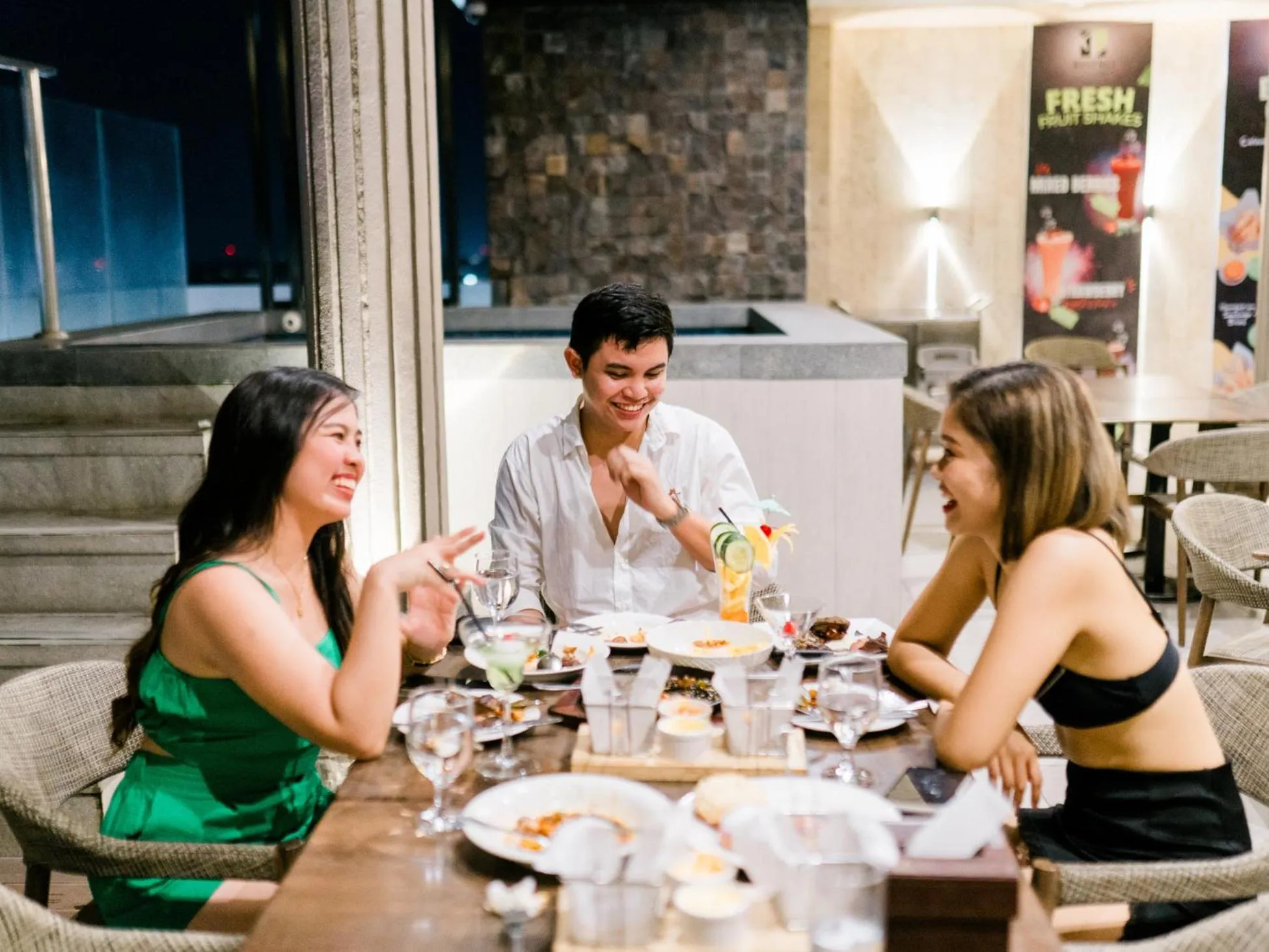Swimming pool in Zuri Hotel